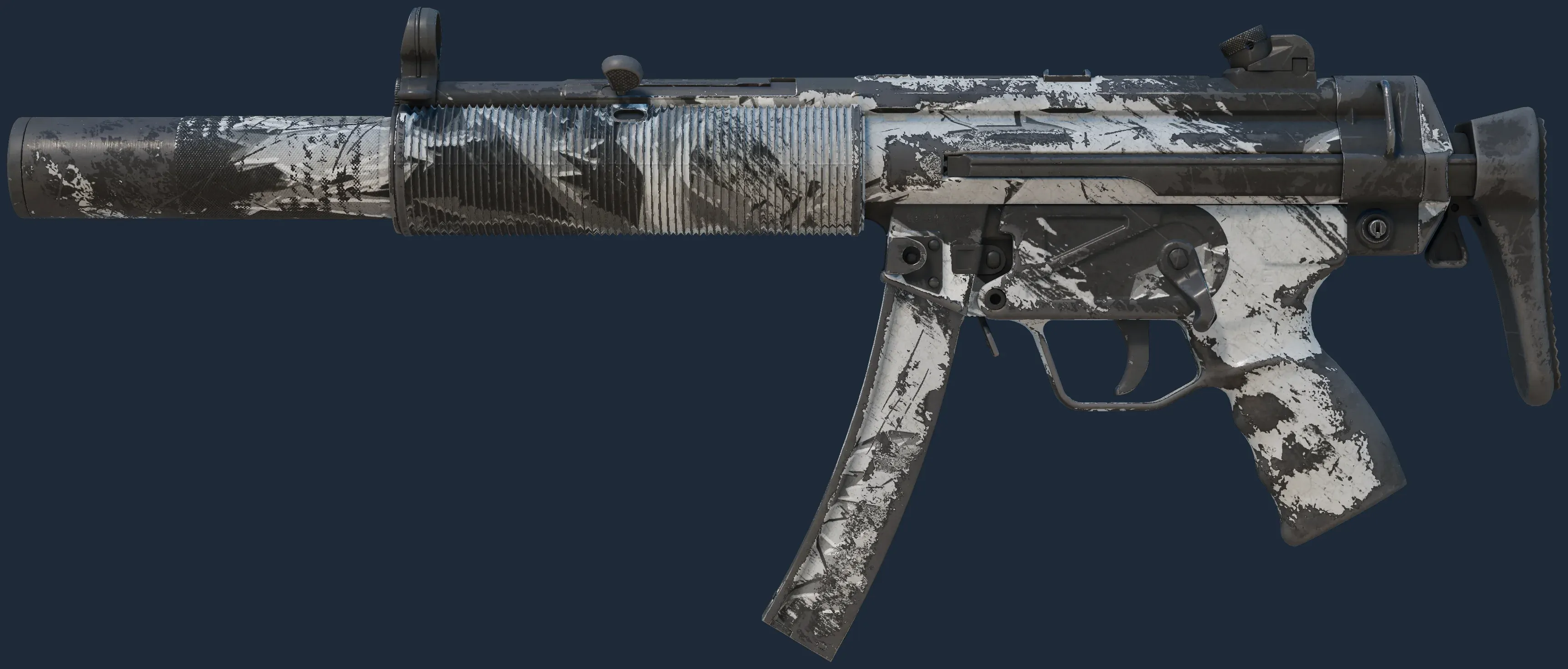MP5-SD | Snow Splash (Well-Worn)