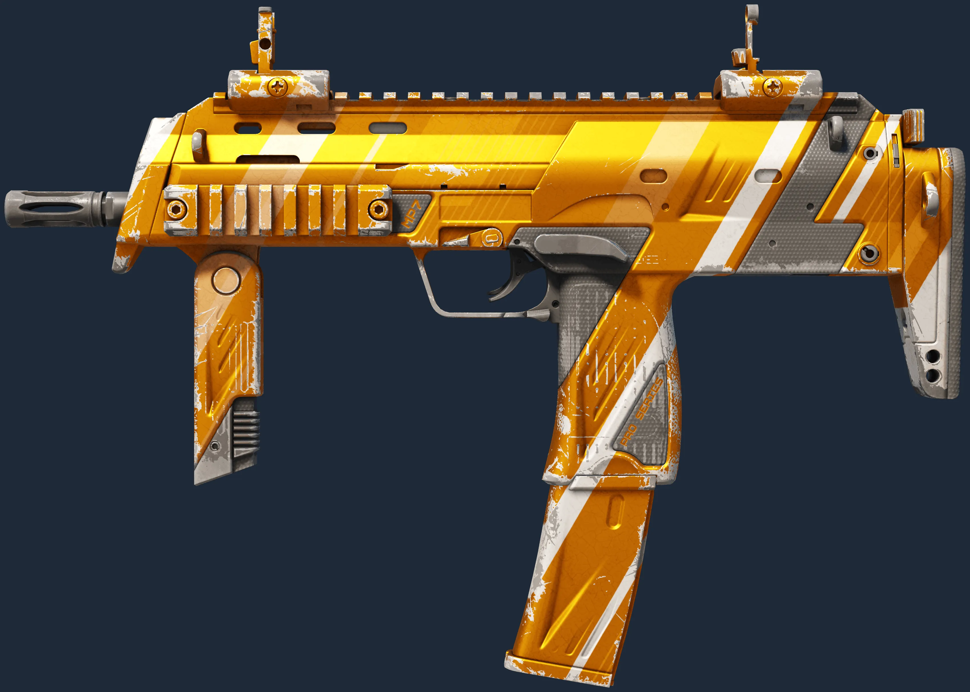 MP7 | Amberline (Well-Worn)
