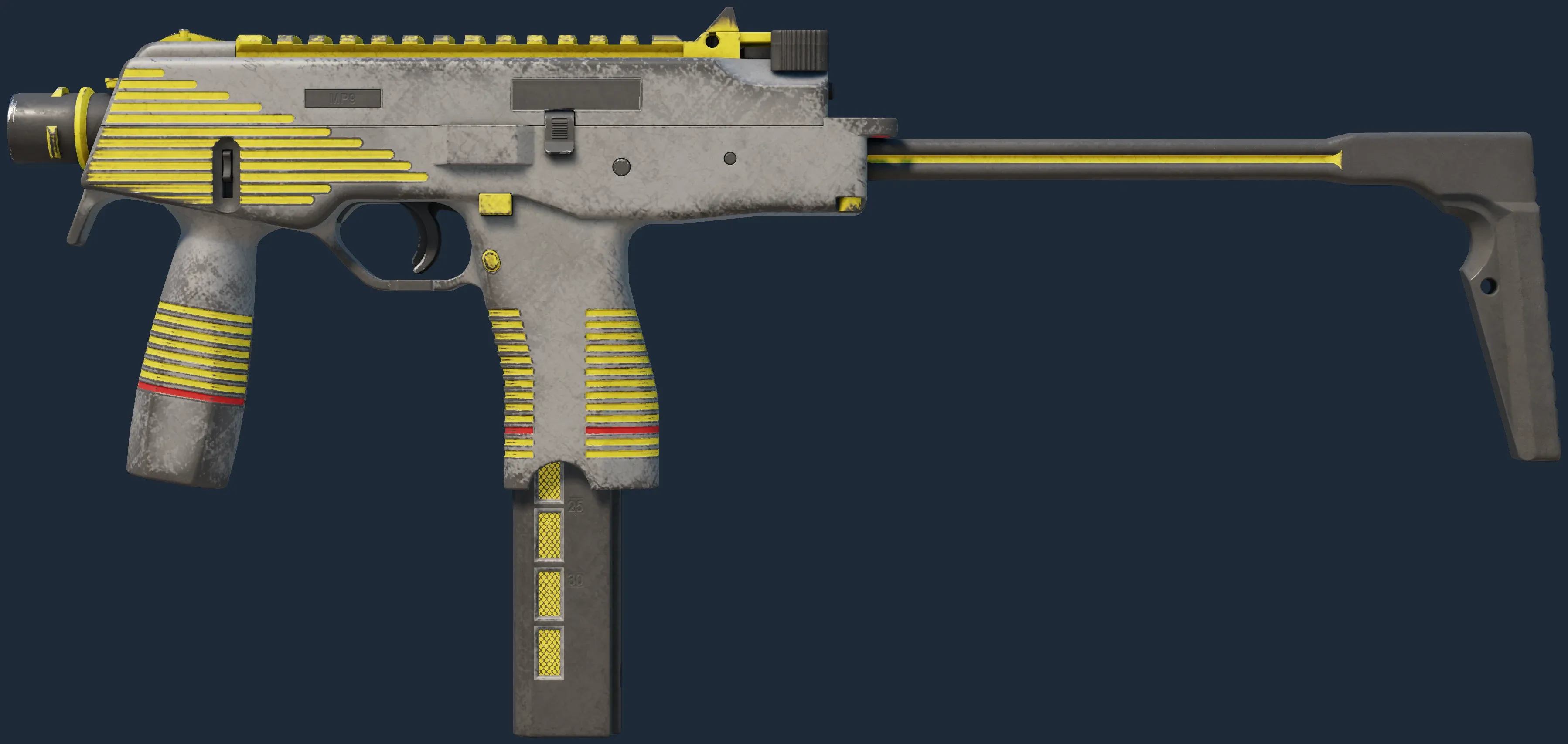 MP9 | Bee-Tron (Field-Tested)