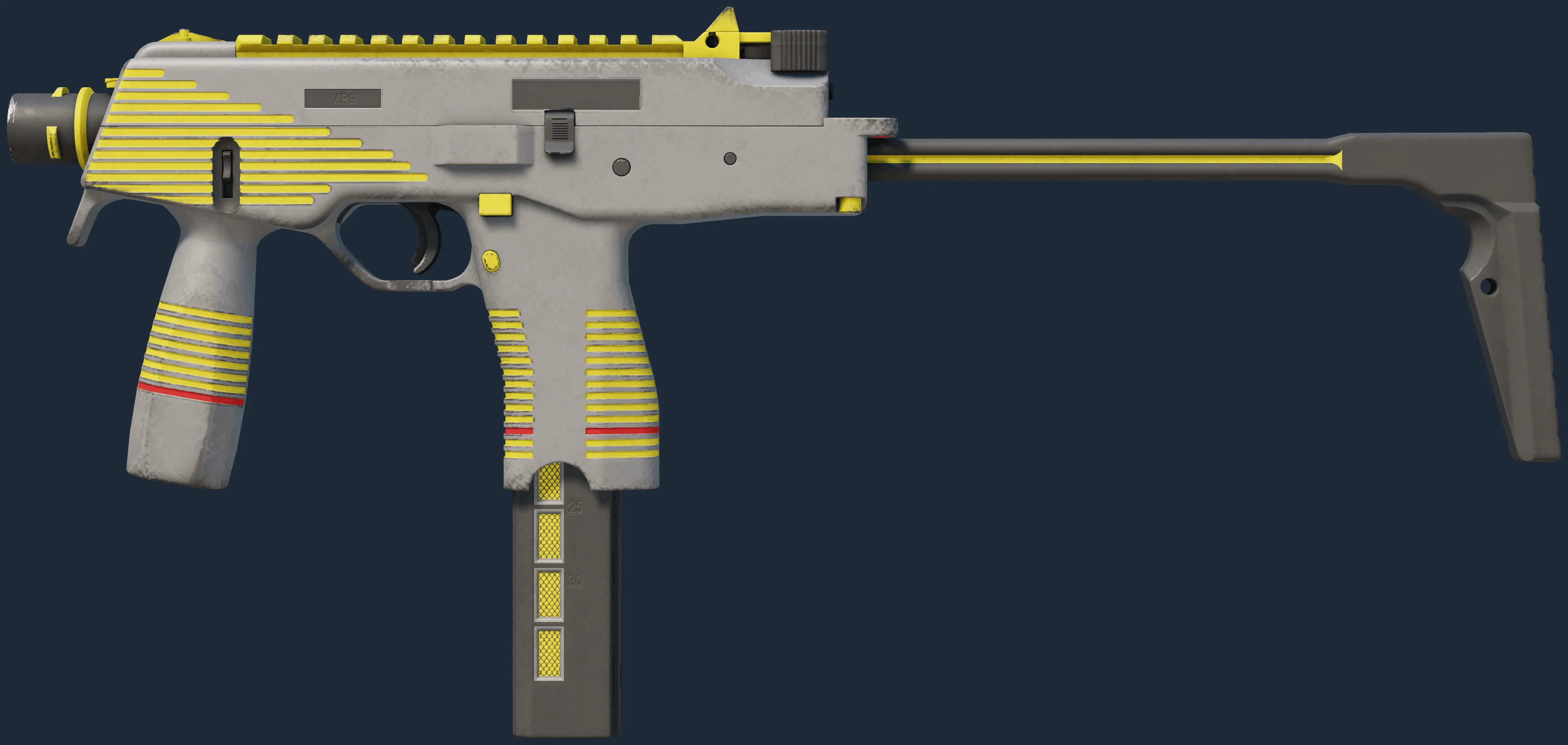 MP9 | Bee-Tron (Minimal Wear)