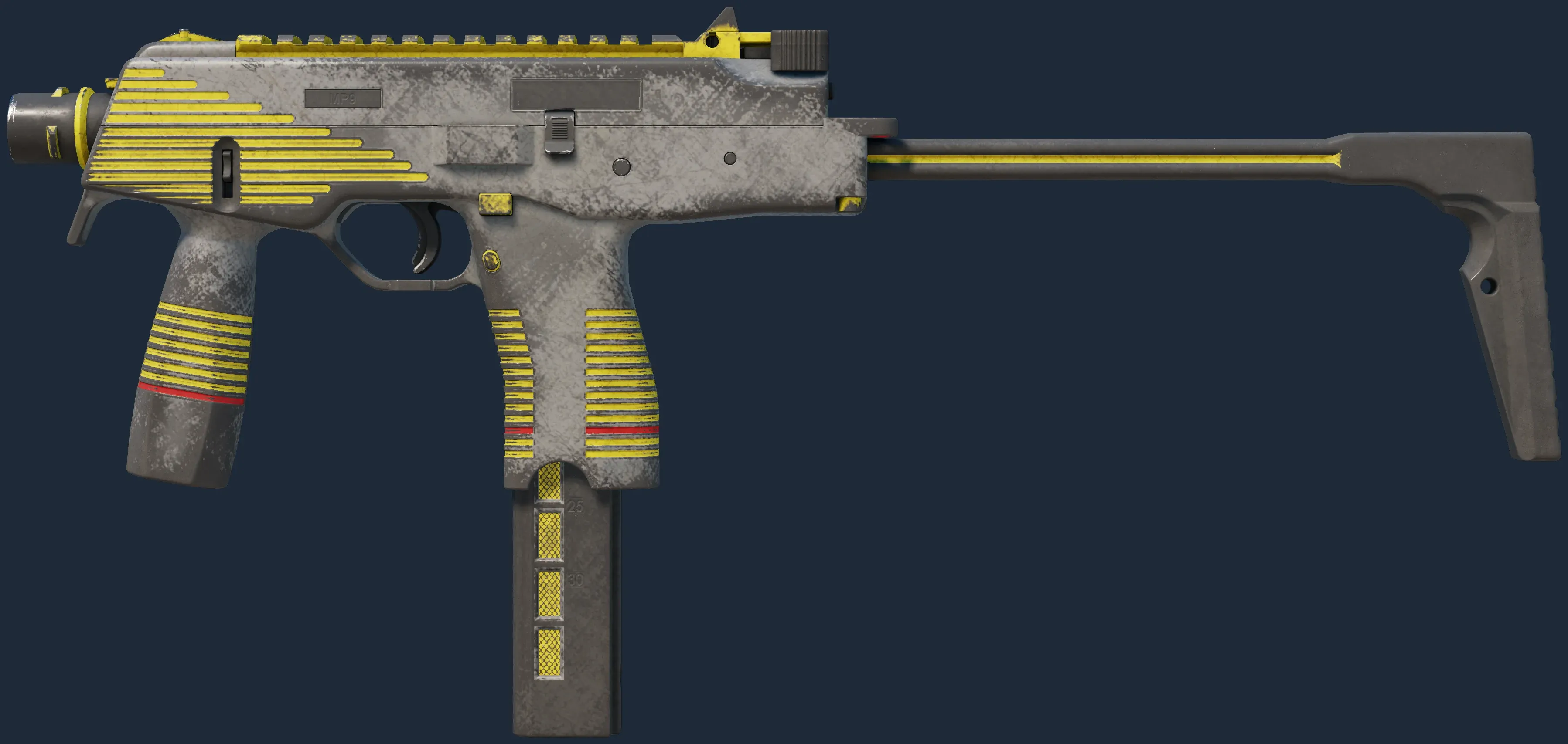 MP9 | Bee-Tron (Well-Worn)