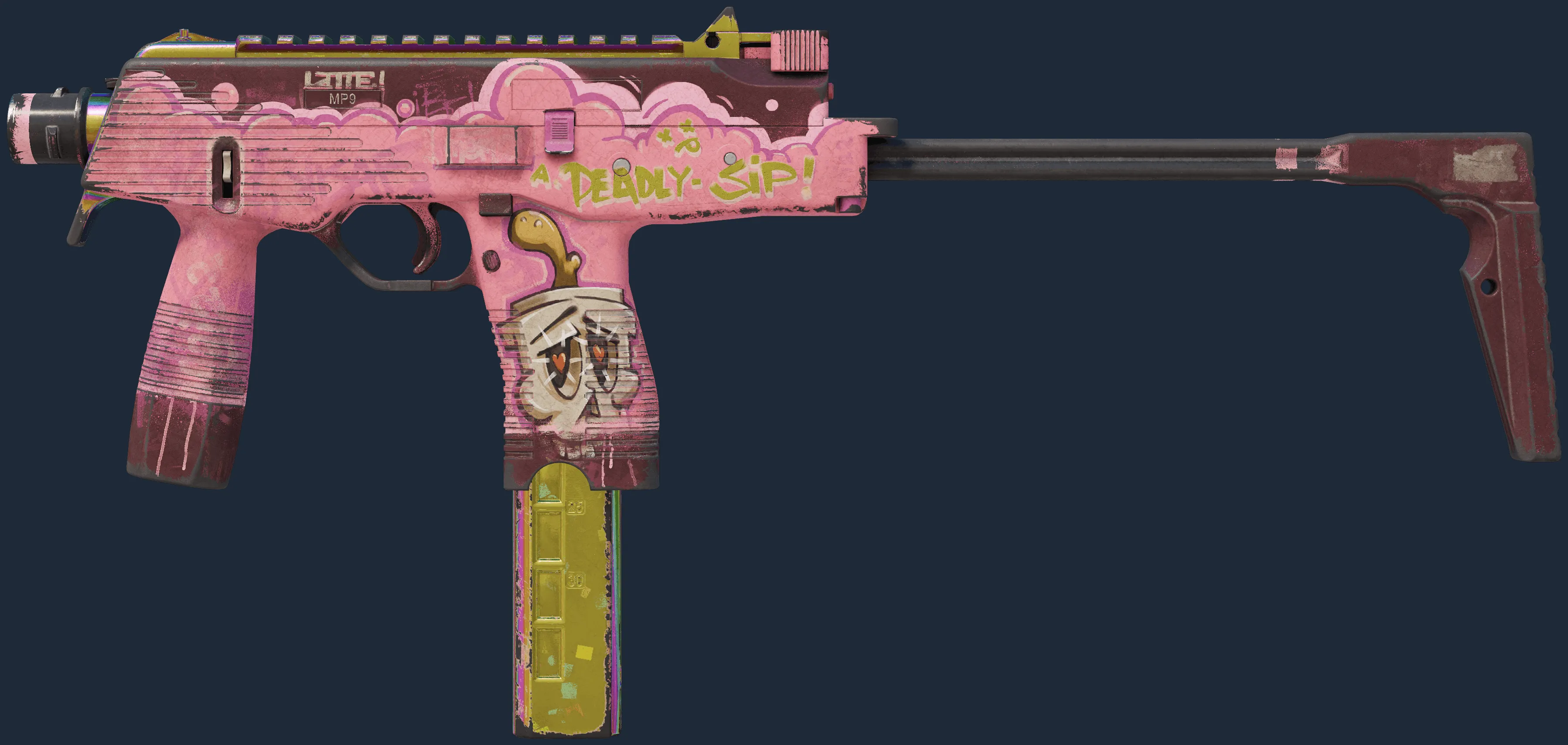 MP9 | Latte Rush (Well-Worn)