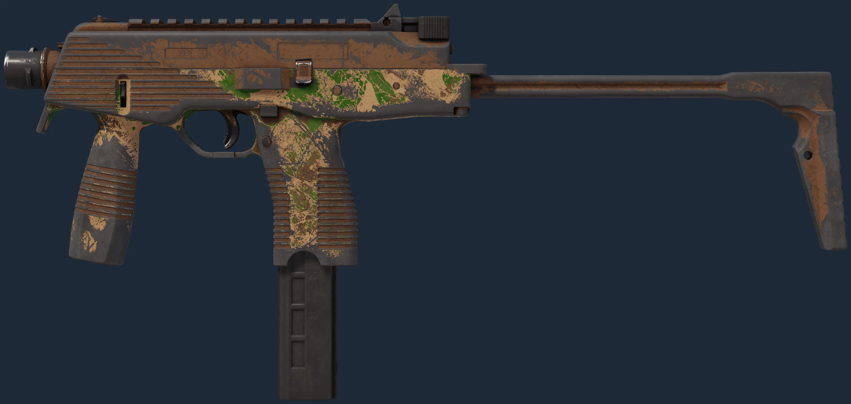 MP9 | Multi-Terrain (Battle-Scarred)
