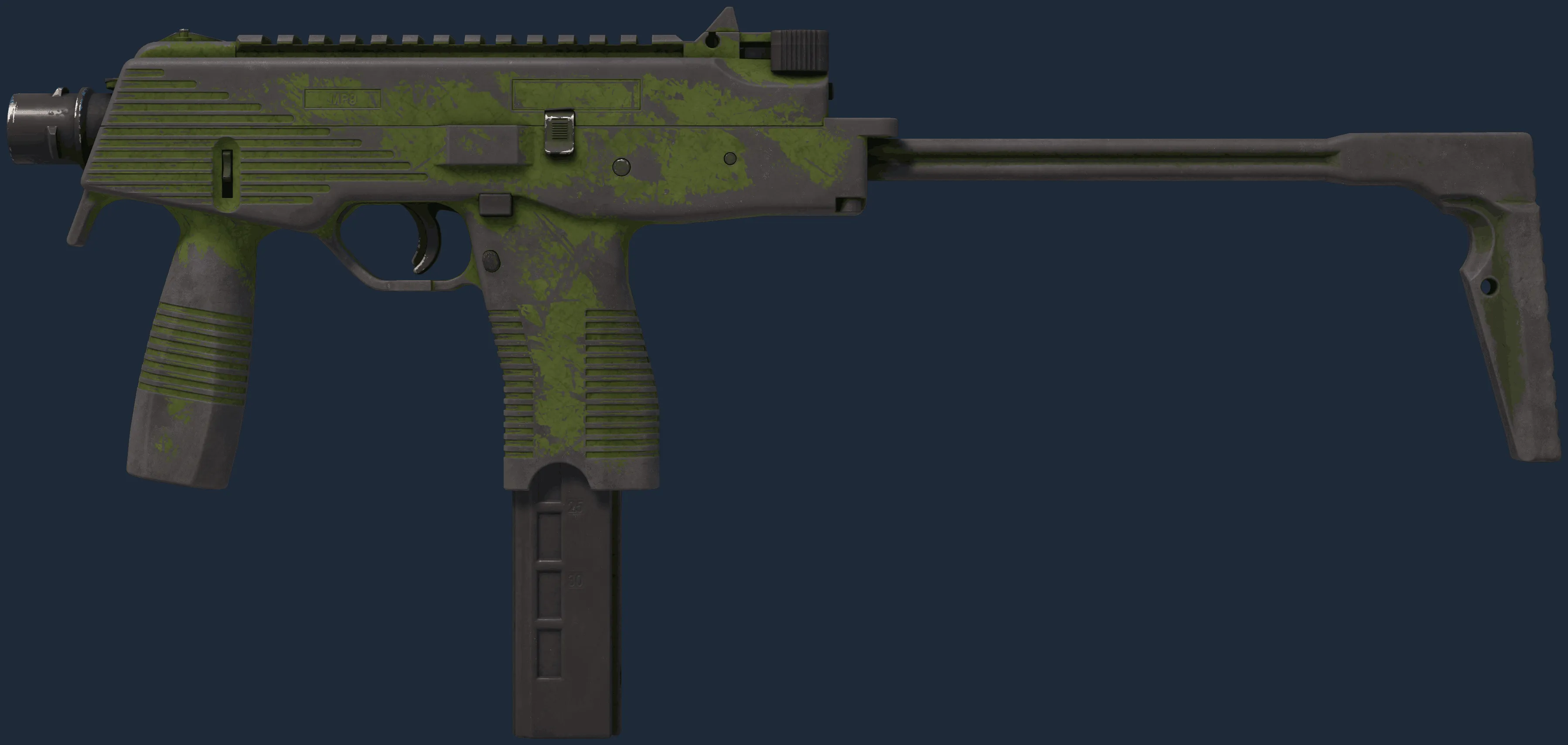 MP9 | Pine (Battle-Scarred)