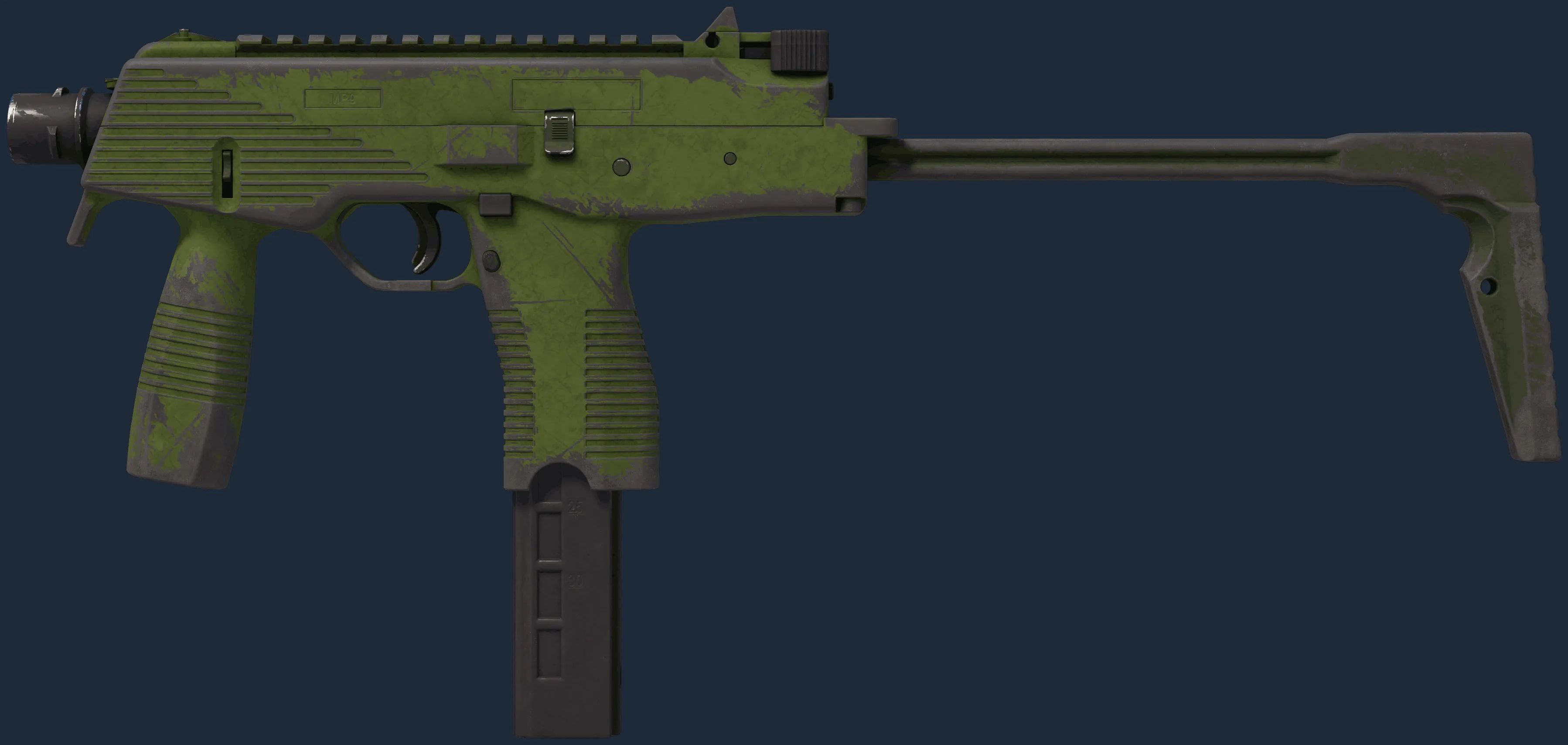 MP9 | Pine (Well-Worn)