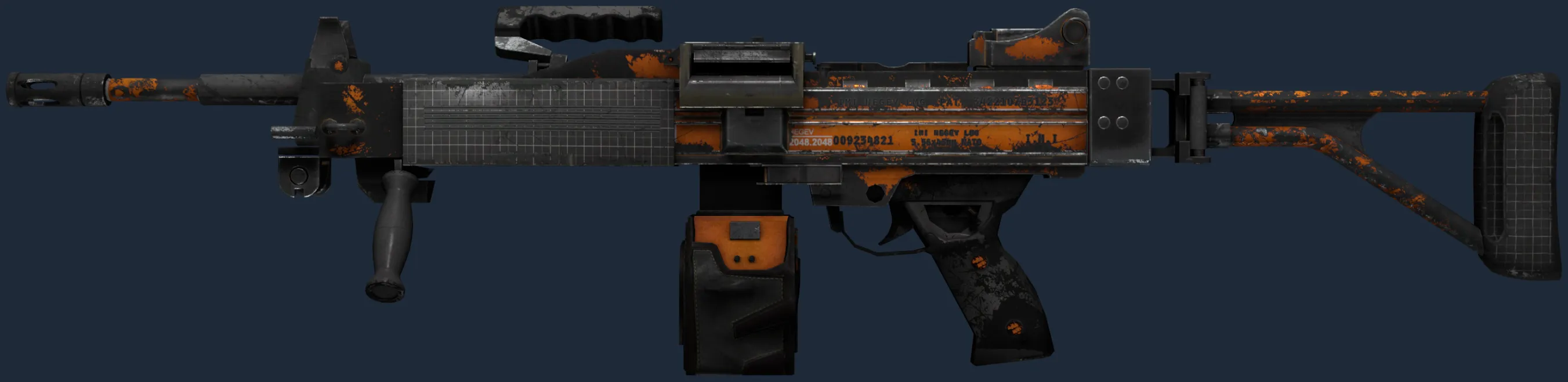 Negev | dev_texture (Battle-Scarred)