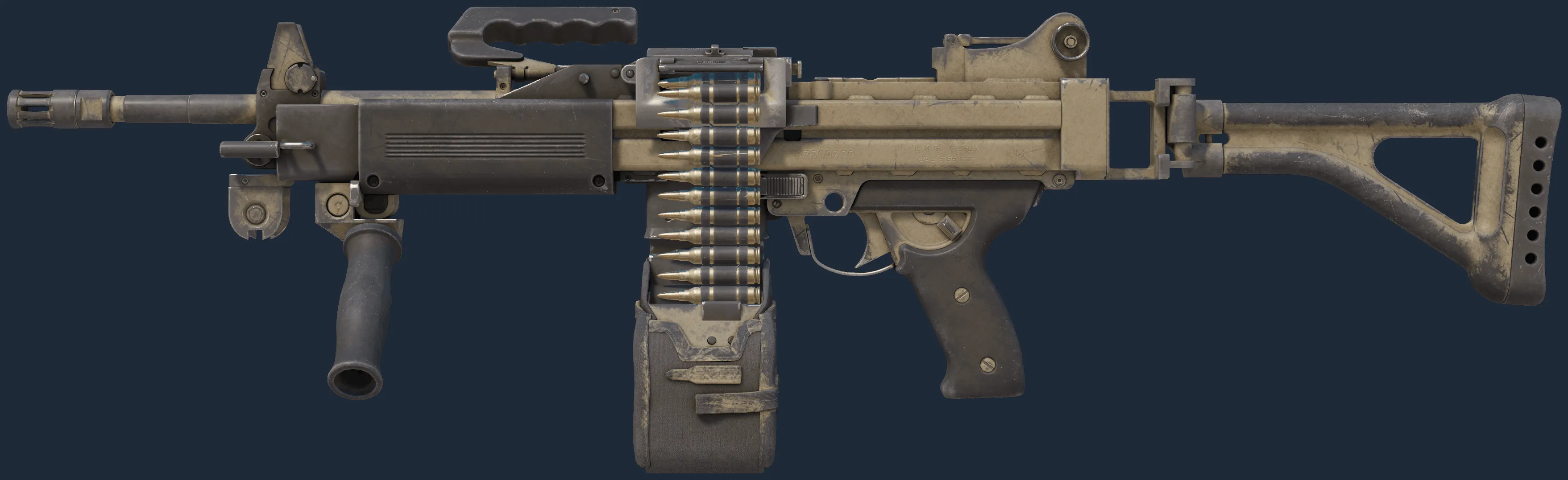 Negev | Raw Ceramic (Battle-Scarred)