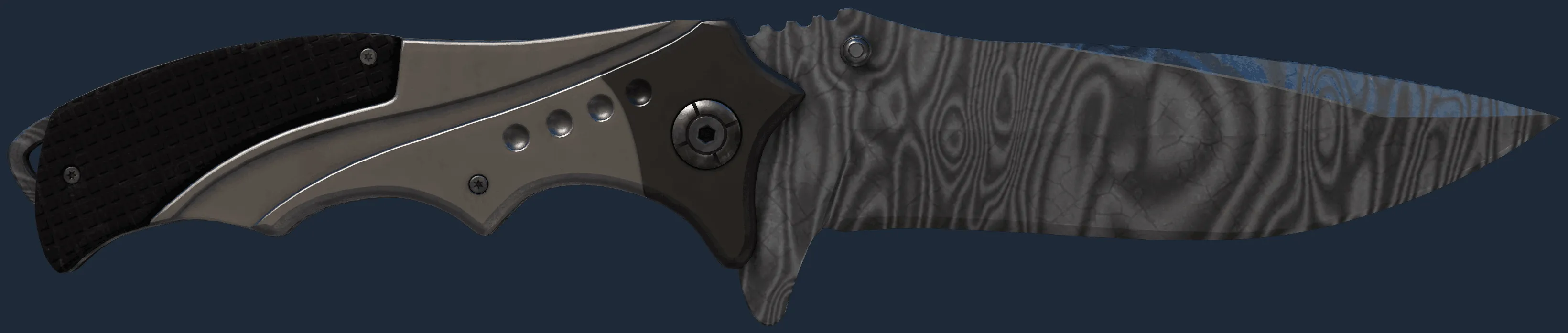 ★ Nomad Knife | Damascus Steel (Battle-Scarred)