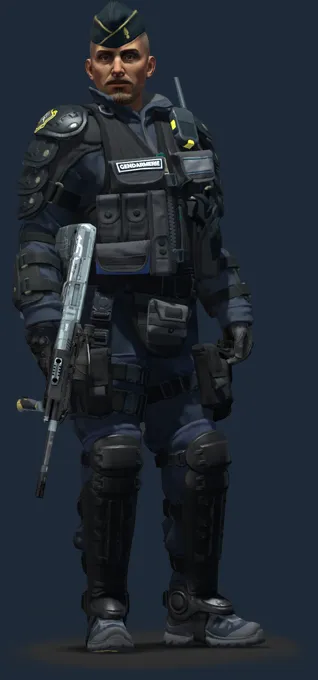 Officer Jacques Beltram | Gendarmerie Nationale