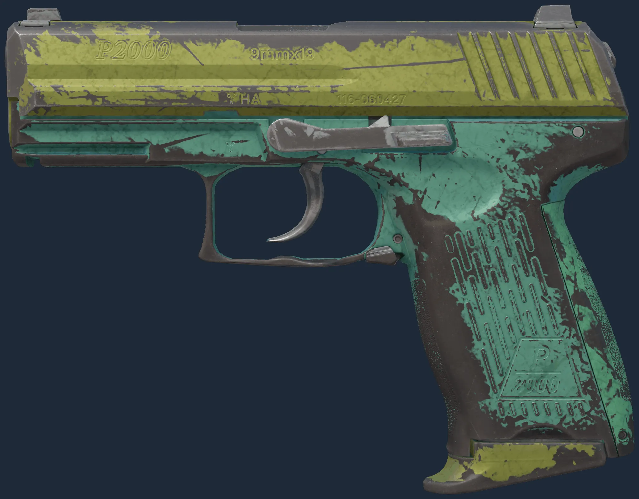 P2000 | Marsh (Battle-Scarred)