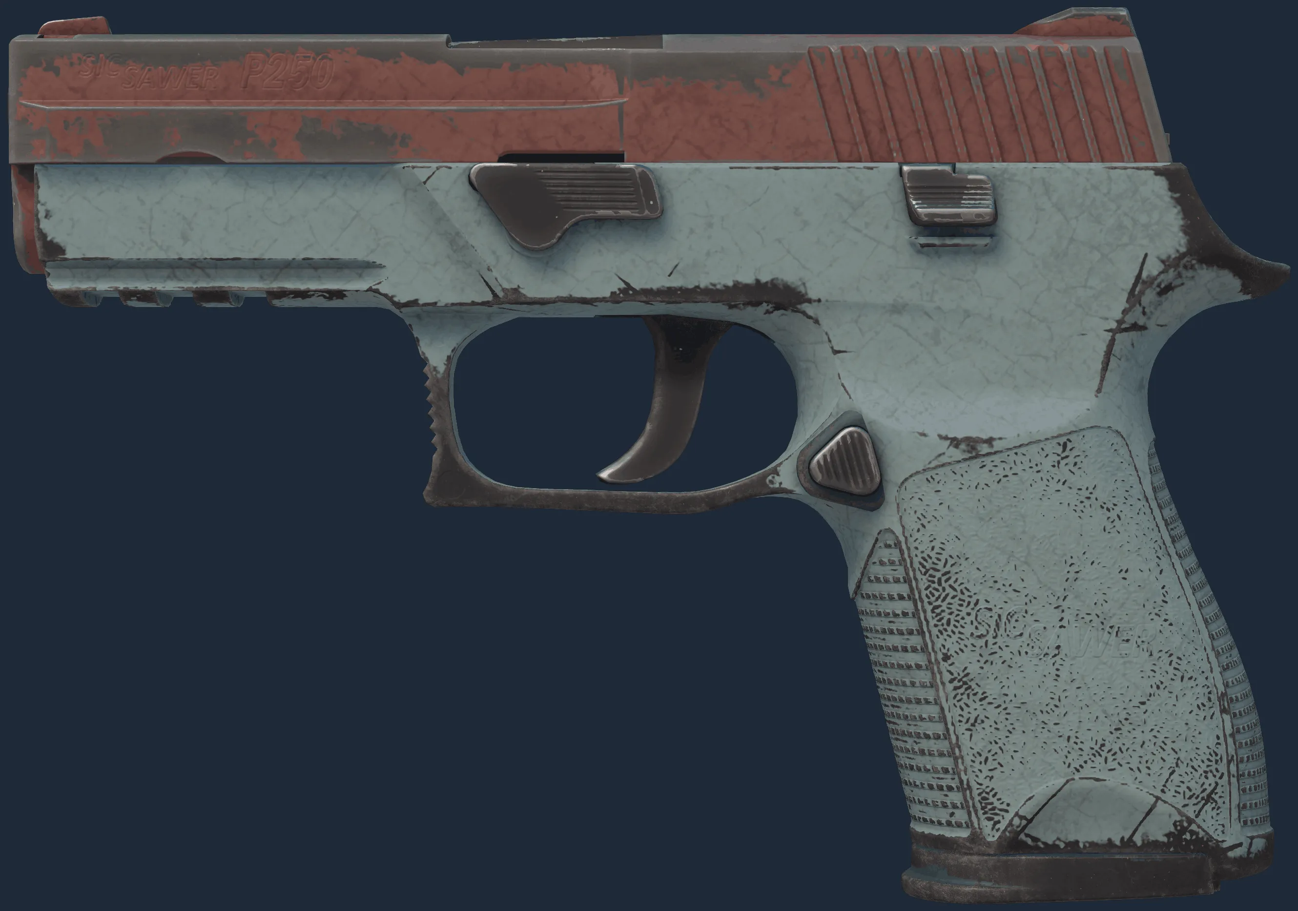 P250 | Copper Oxide (Well-Worn)