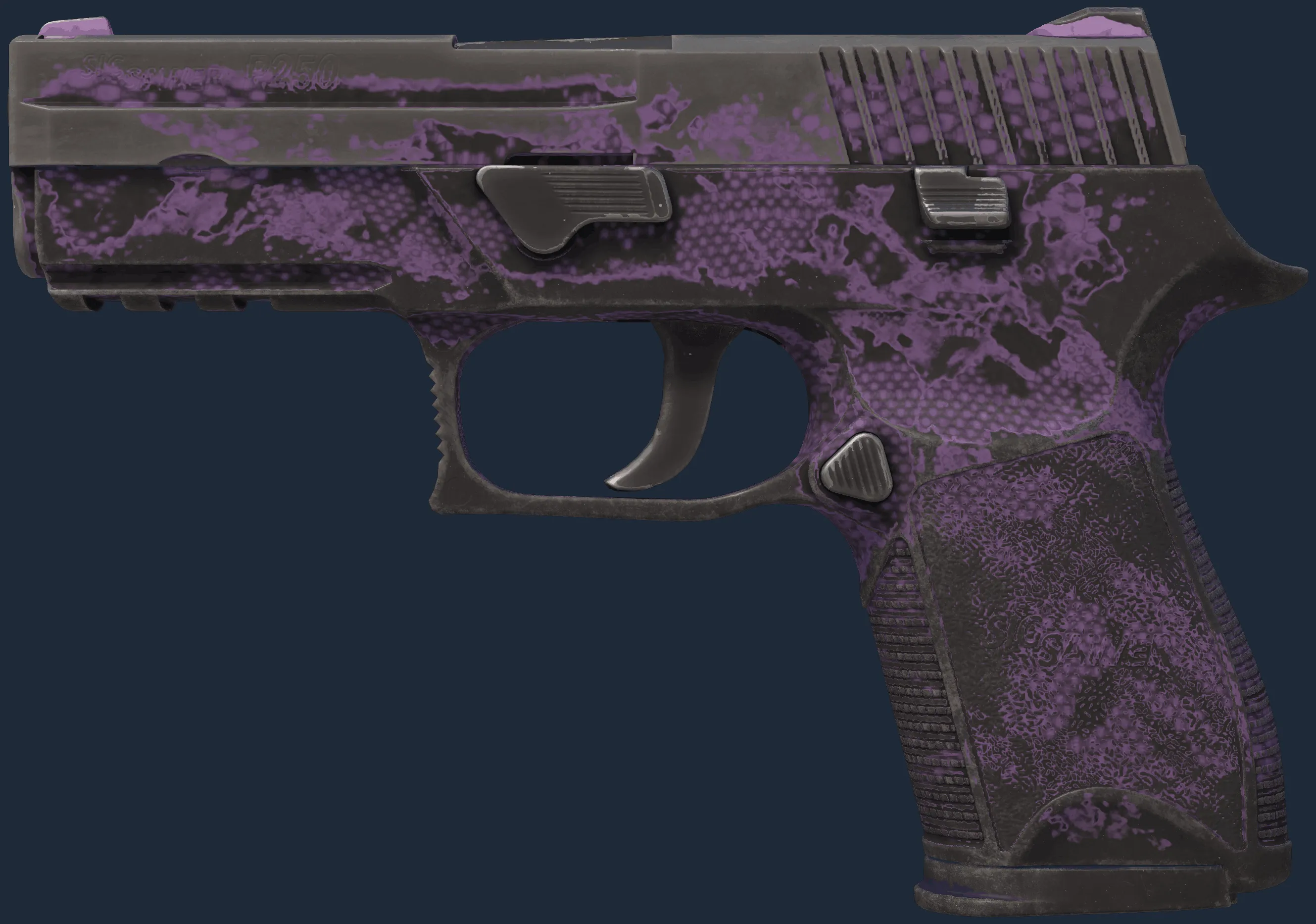 P250 | Plum Netting (Battle-Scarred)