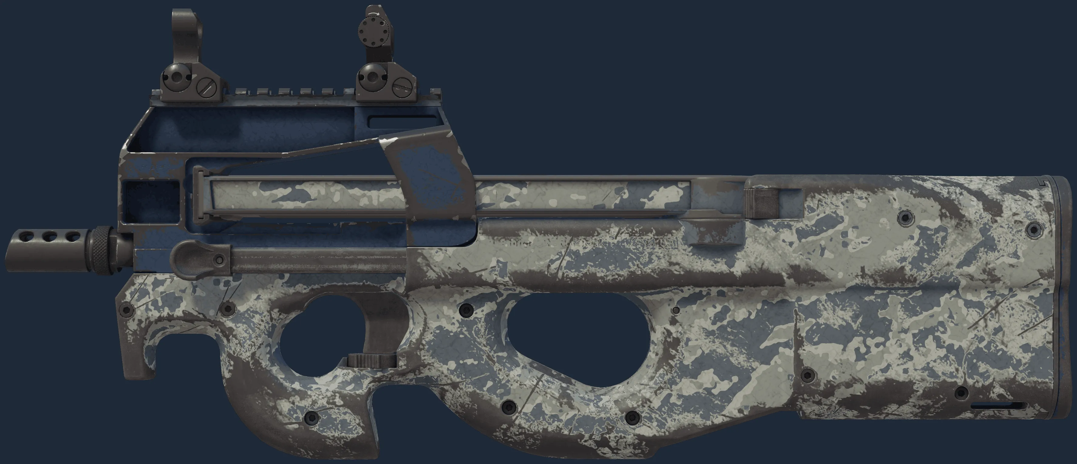 P90 | Blue Tac (Well-Worn)