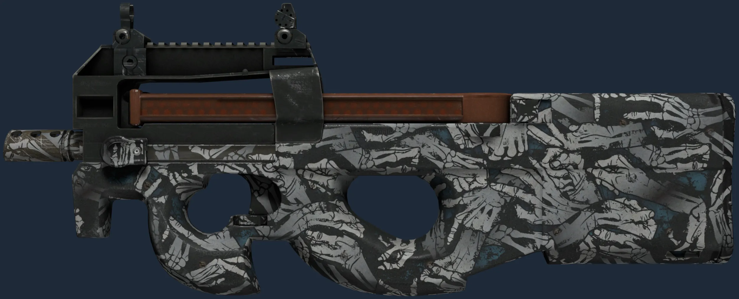 P90 | Death Grip (Battle-Scarred)
