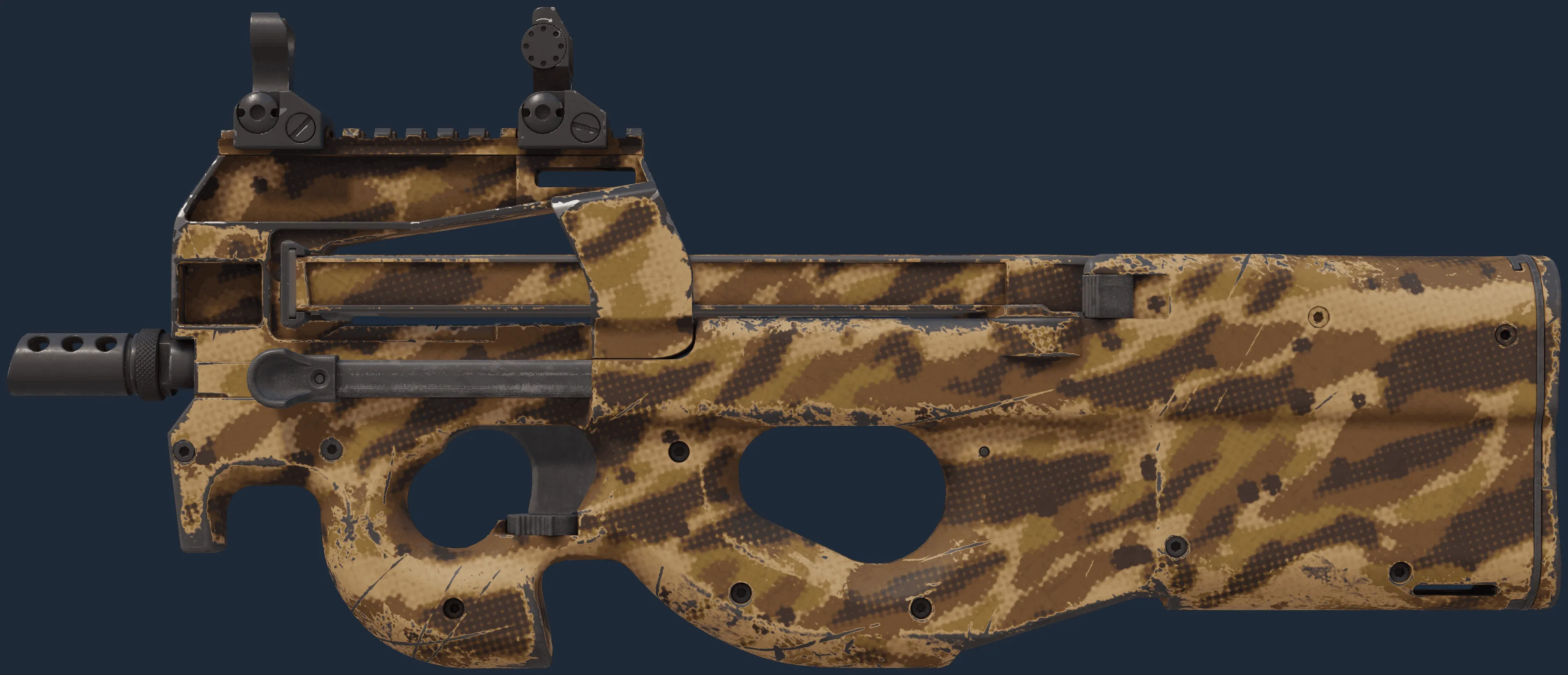P90 | Desert Halftone (Field-Tested)