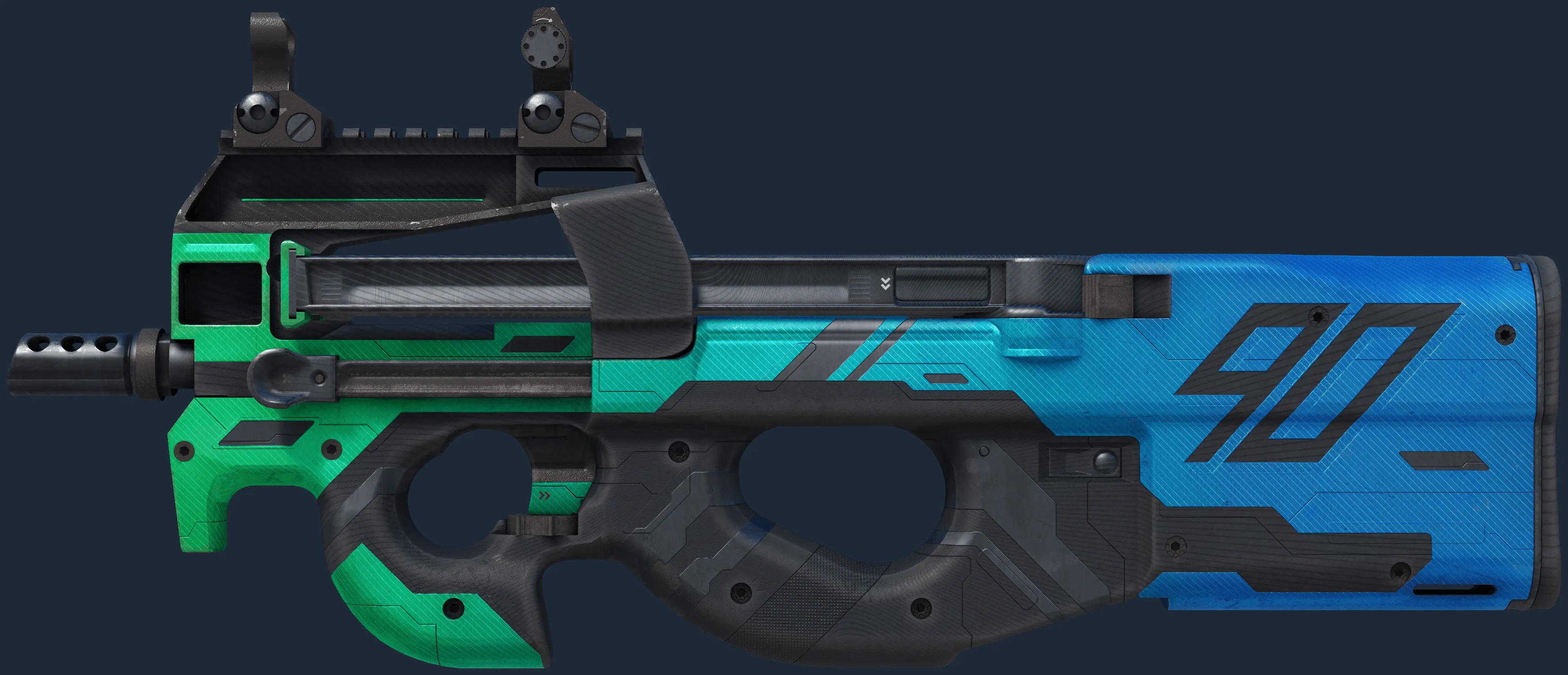 P90 | Wave Breaker (Minimal Wear)