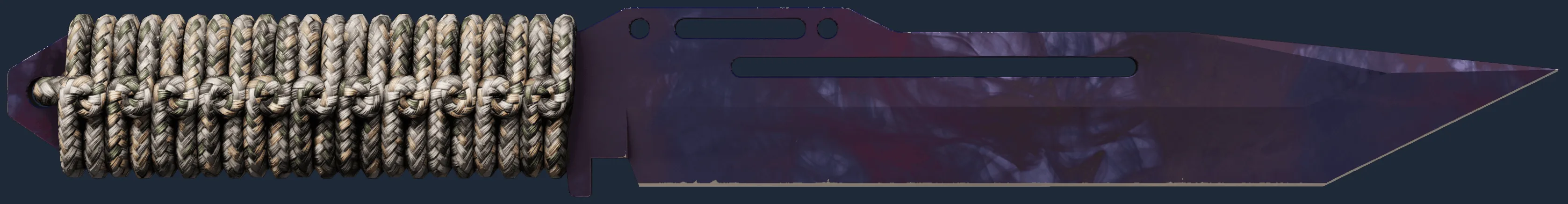 ★ Paracord Knife | Doppler Black Pearl (Minimal Wear)