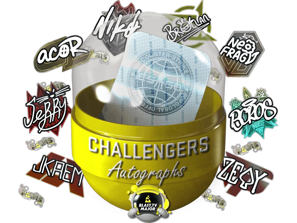 Paris 2023 Challengers Autograph Capsule