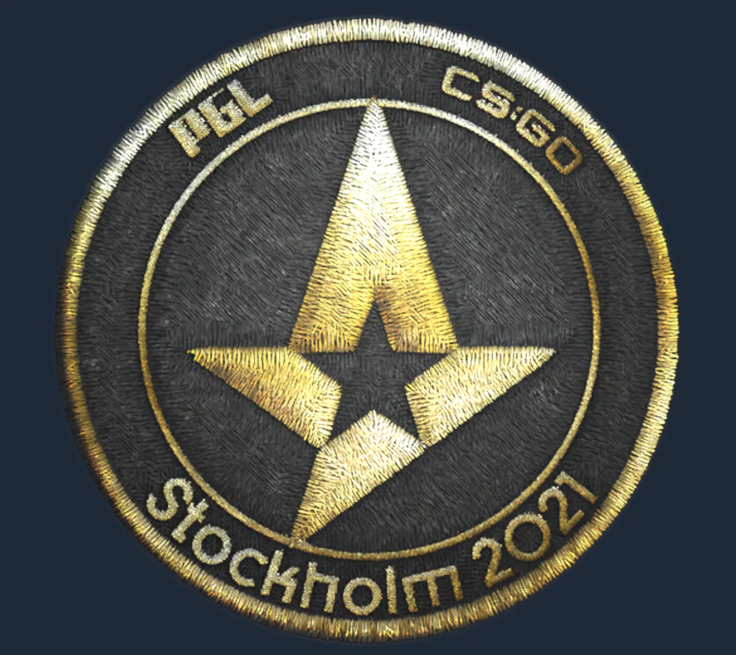 Patch | Astralis (Gold) | Stockholm 2021
