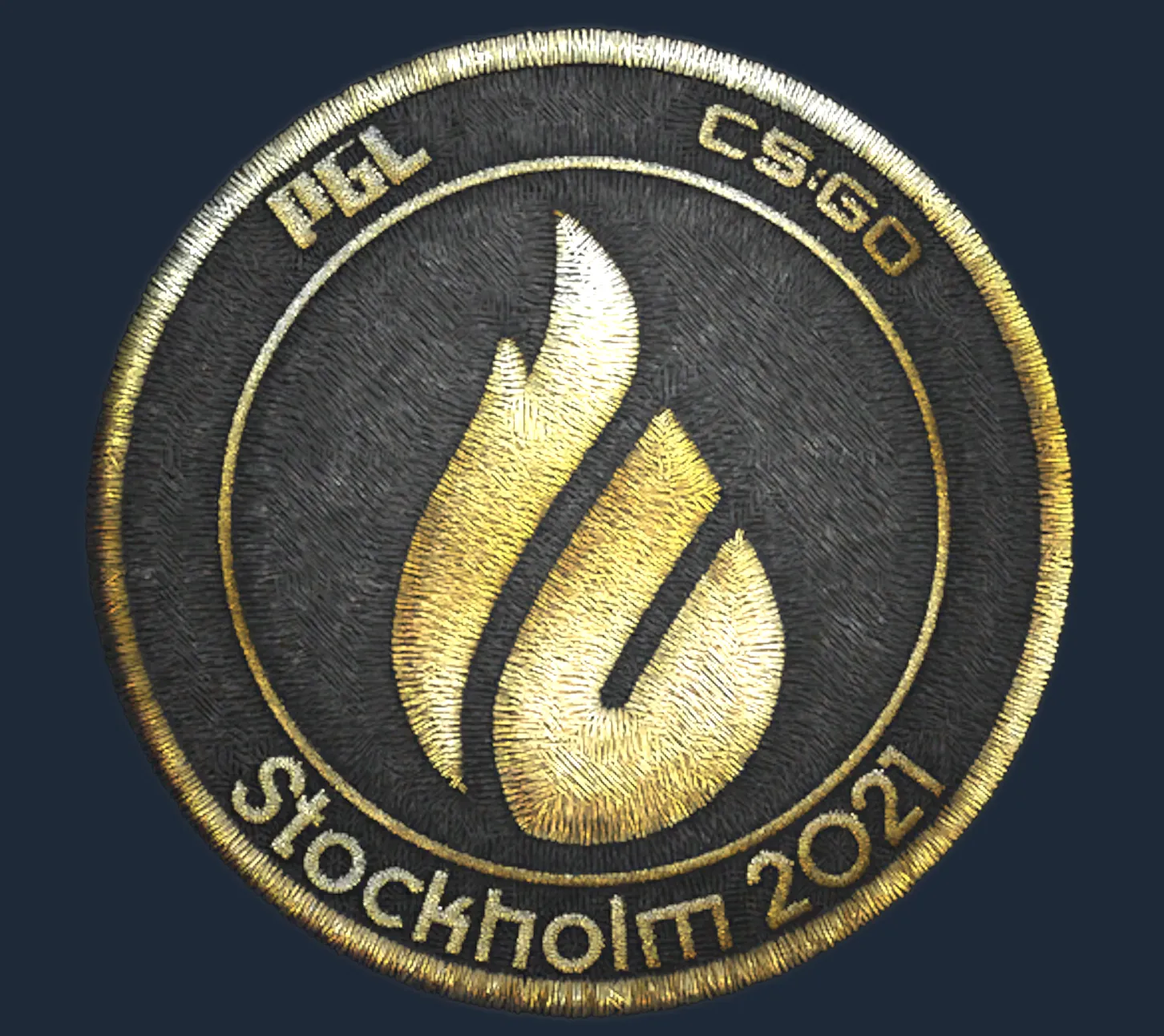 Patch | Copenhagen Flames (Gold) | Stockholm 2021