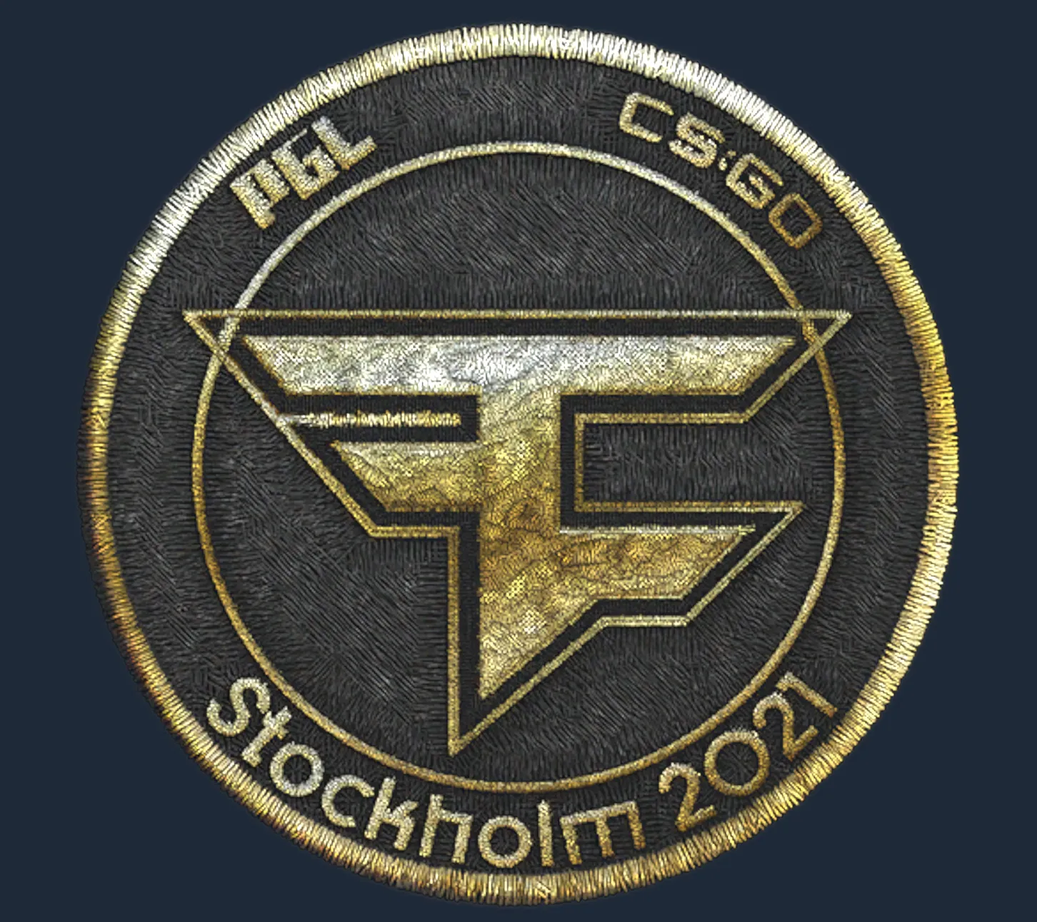 Patch | FaZe Clan (Gold) | Stockholm 2021