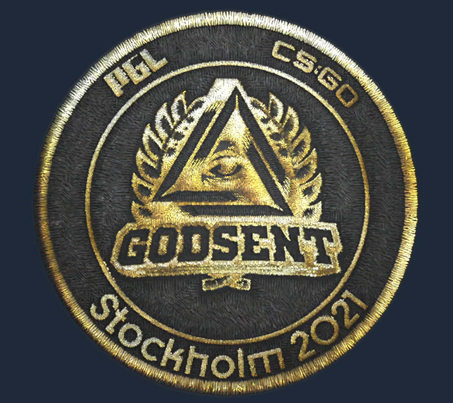 Patch | GODSENT (Gold) | Stockholm 2021