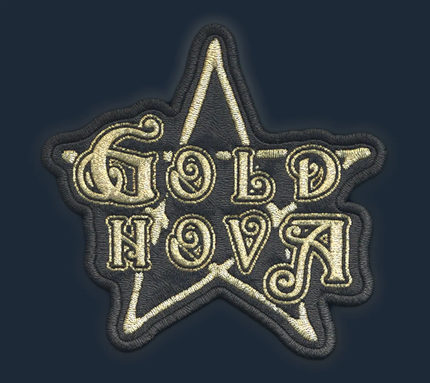 Patch | Metal Gold Nova