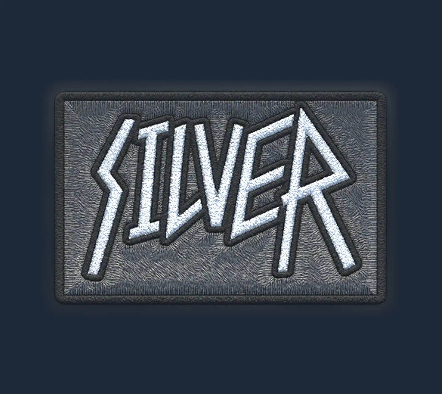 Patch | Metal Silver