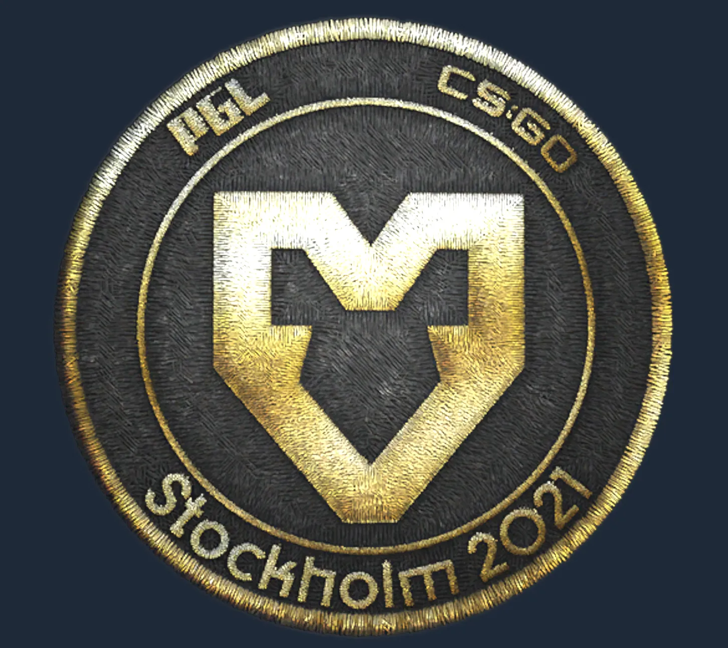Patch | MOUZ (Gold) | Stockholm 2021