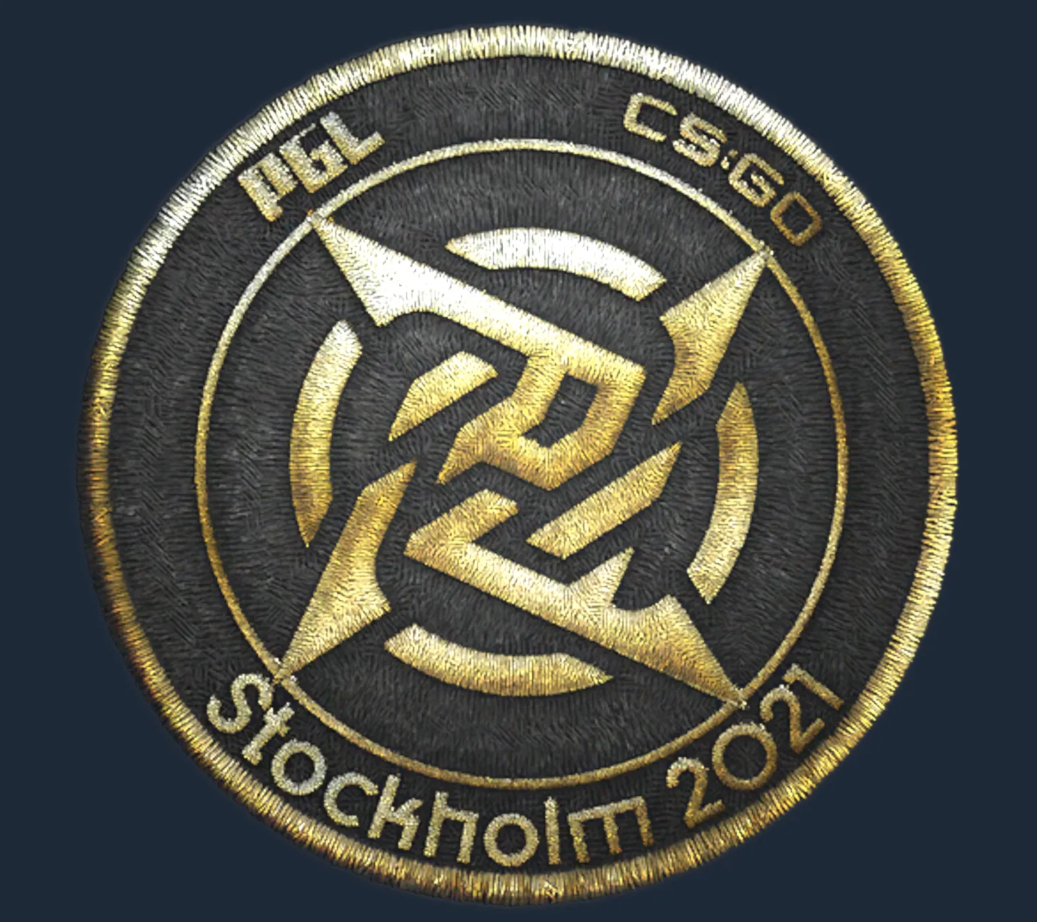 Patch | Ninjas in Pyjamas (Gold) | Stockholm 2021