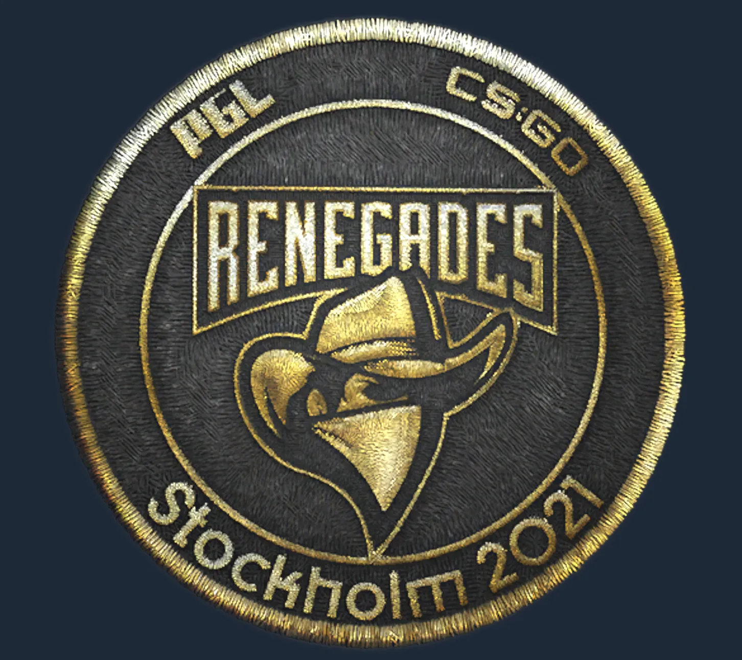 Patch | Renegades (Gold) | Stockholm 2021