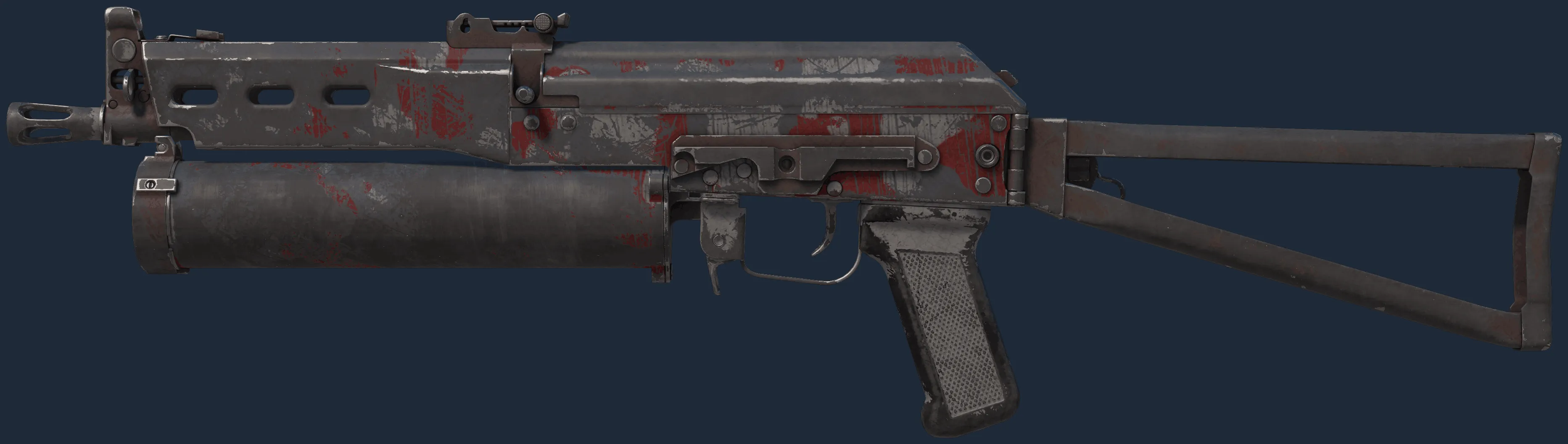 PP-Bizon | Wood Block Camo (Battle-Scarred)