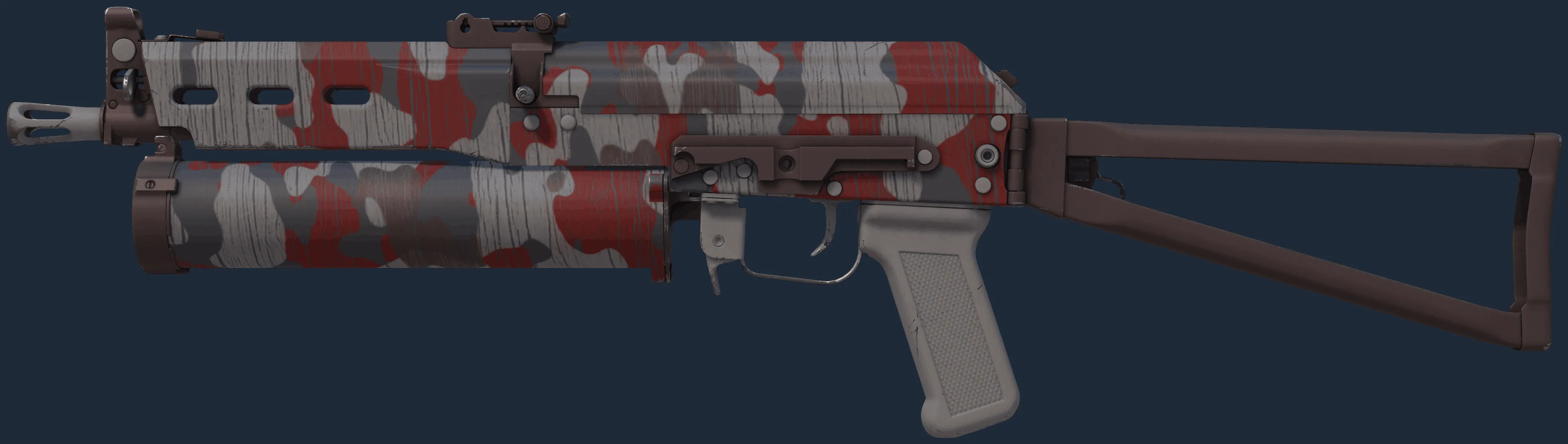 PP-Bizon | Wood Block Camo (Minimal Wear)