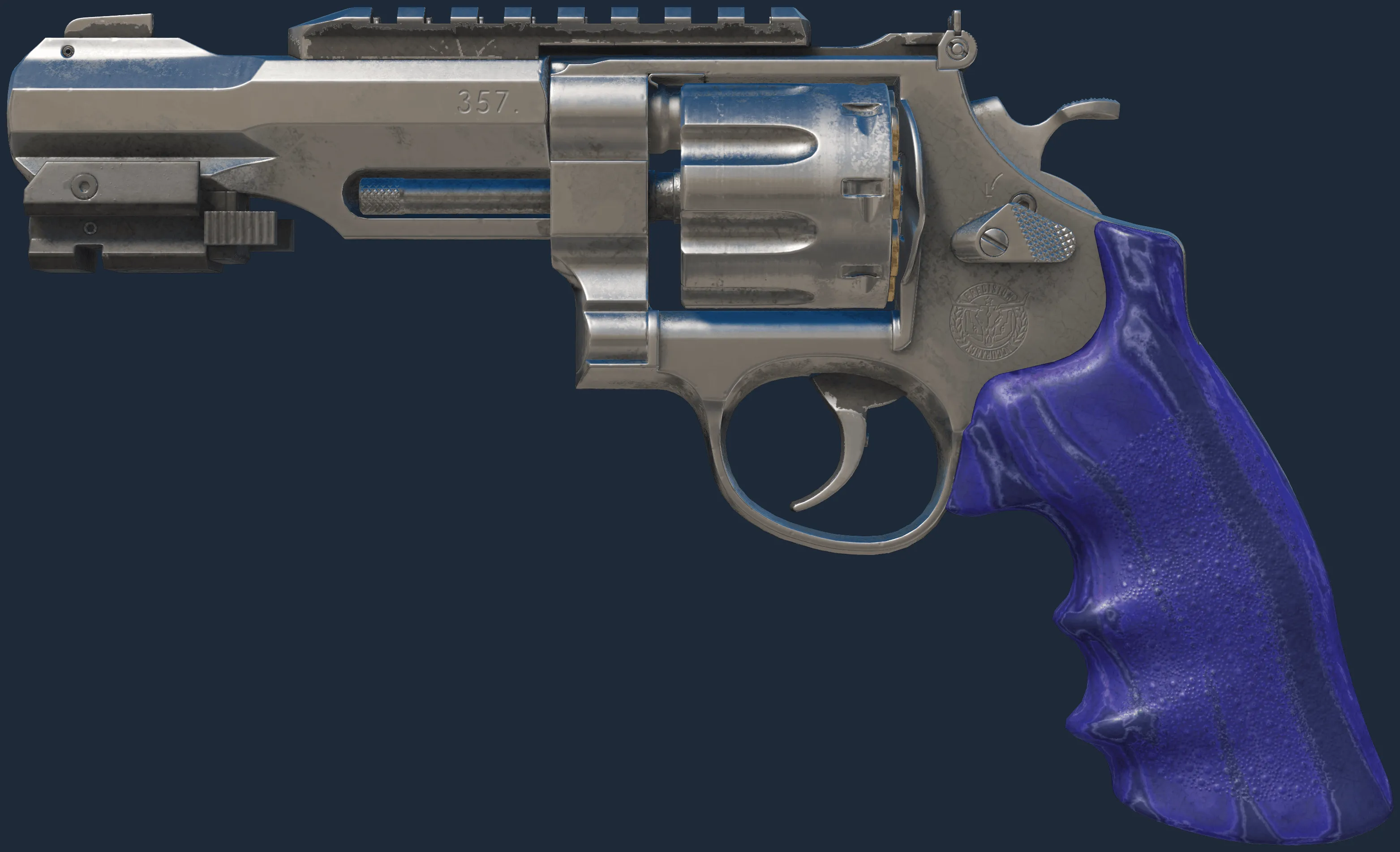 R8 Revolver | Cobalt Grip (Battle-Scarred)
