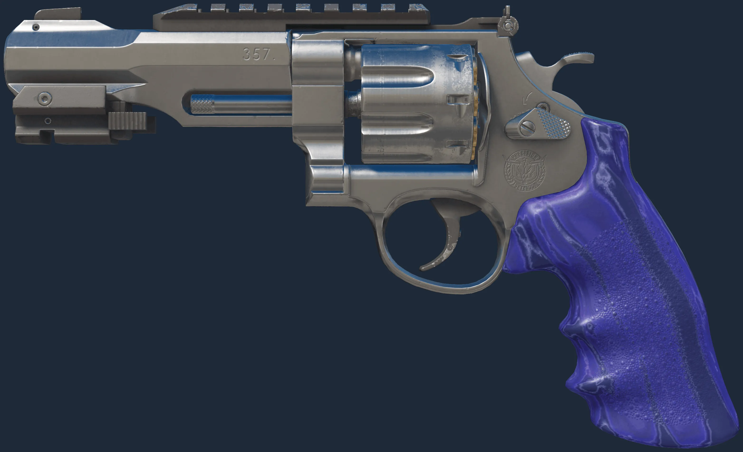 R8 Revolver | Cobalt Grip (Minimal Wear)
