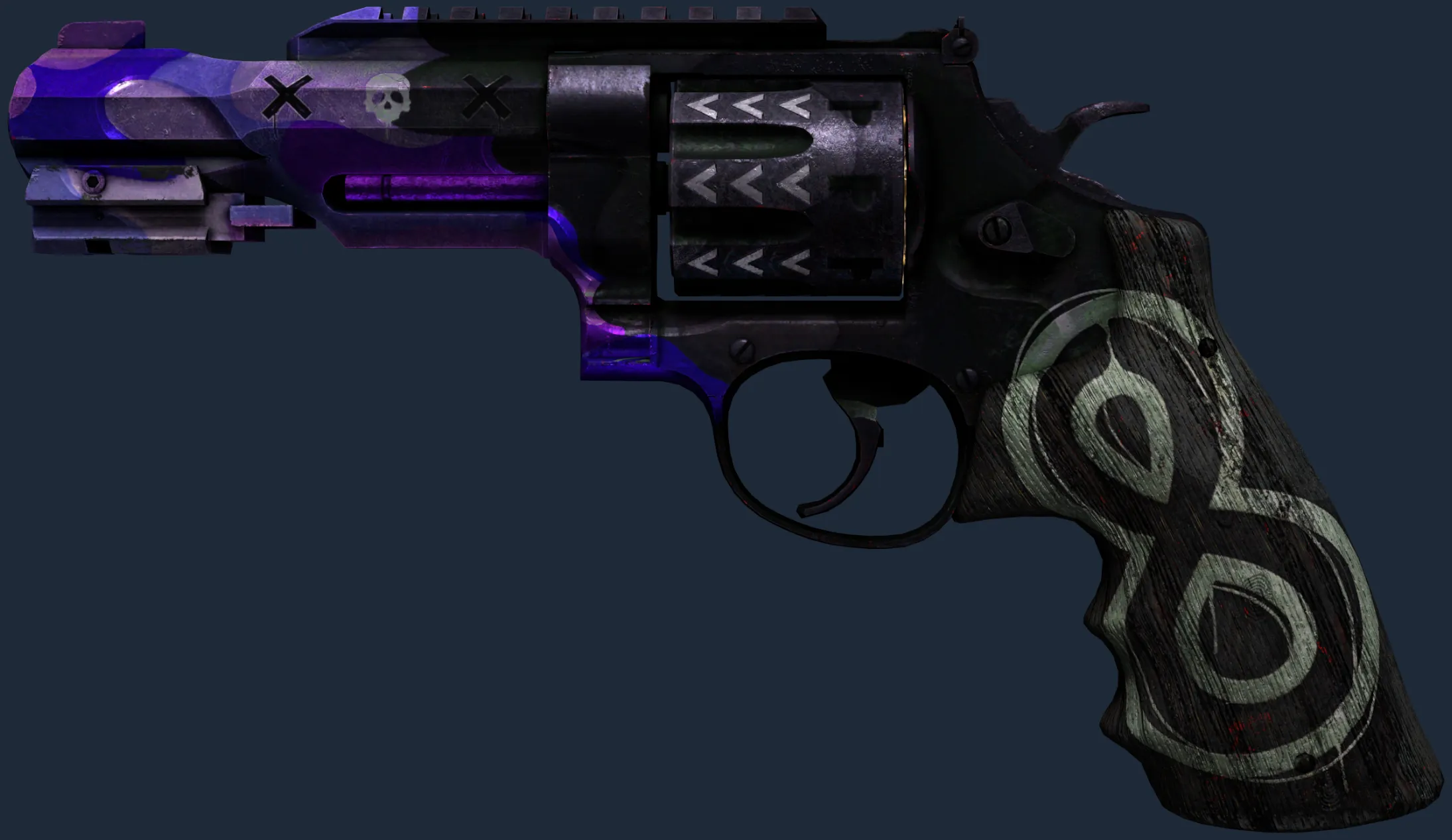 R8 Revolver | Crazy 8 (Battle-Scarred)