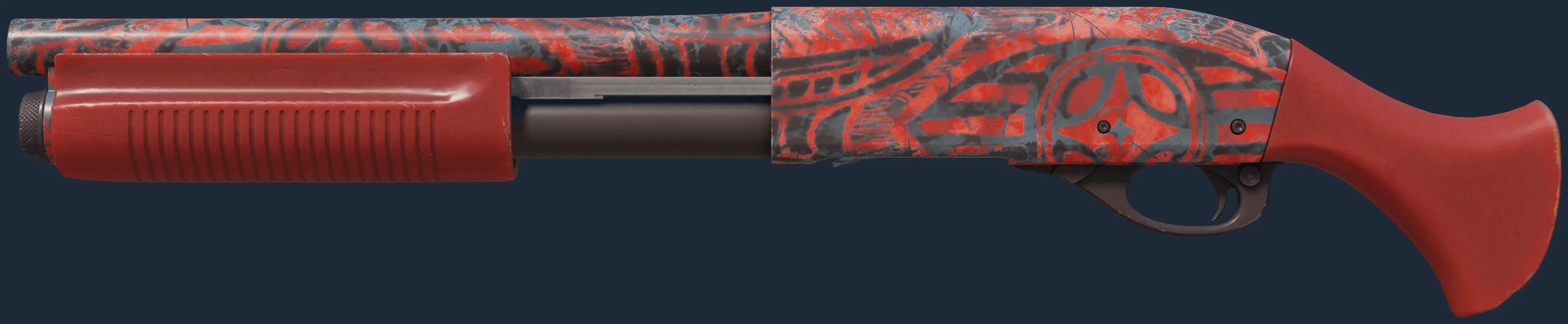 Sawed-Off | Crimson Batik (Field-Tested)