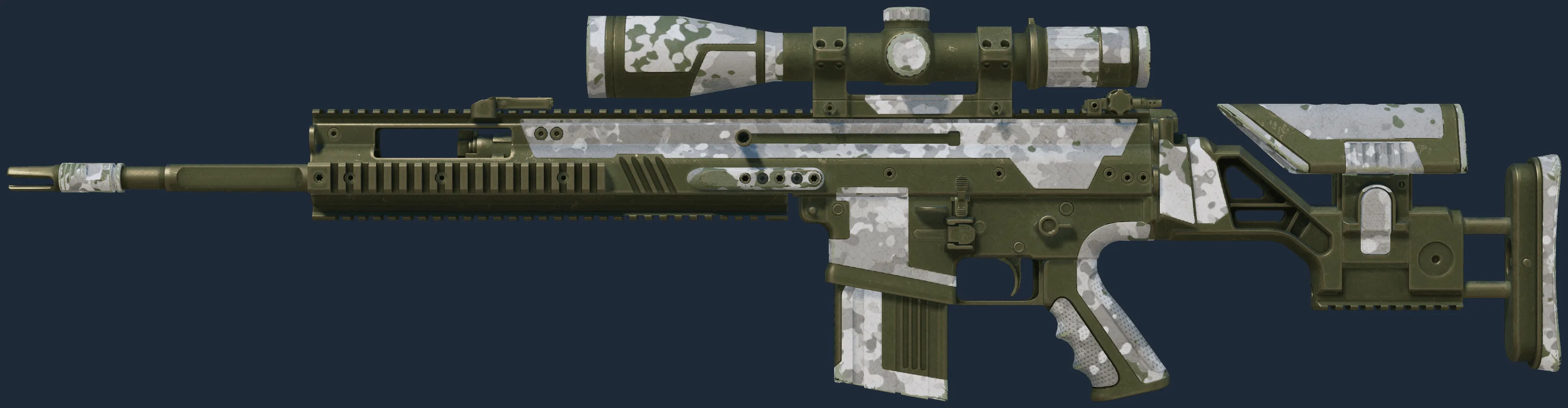 SCAR-20 | Arctic Camo Panels (Well-Worn) SCAR-20 | Arctic Camo Panels (Well-Worn)