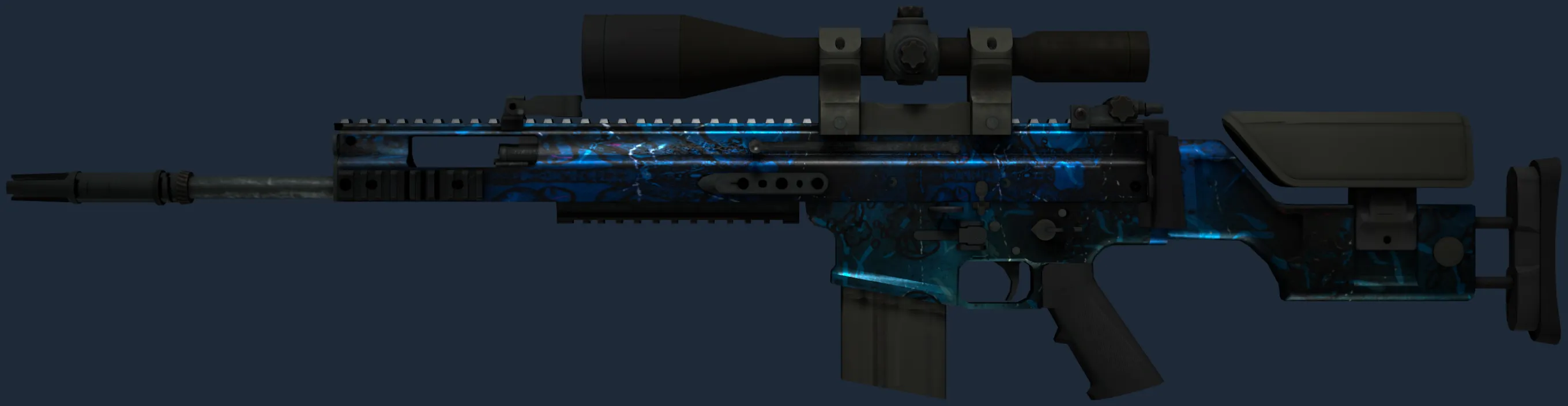 SCAR-20 | Grotto (Well-Worn)