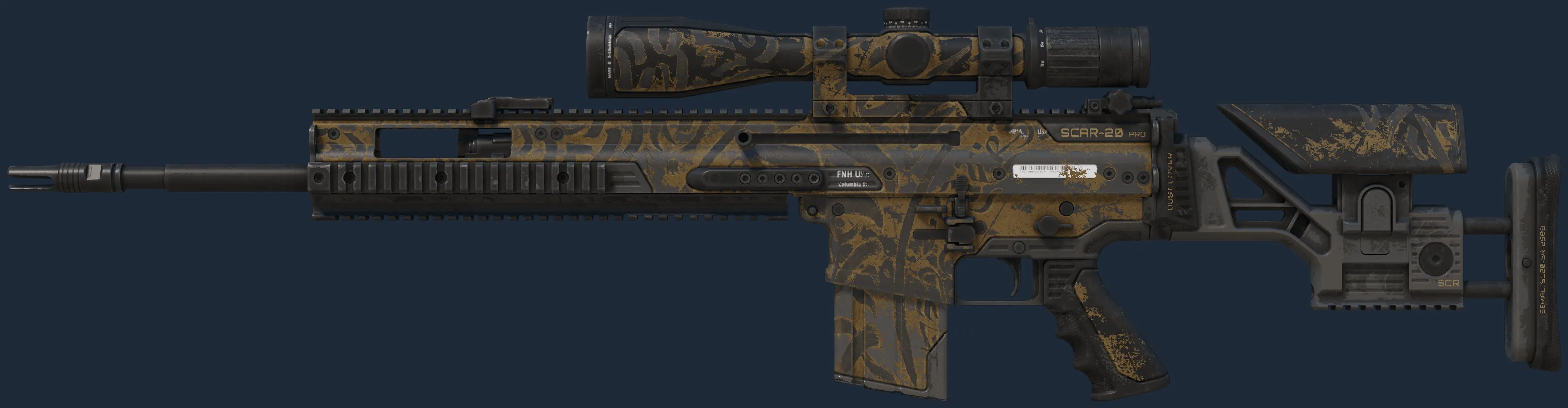 SCAR-20 | Sirocco Script (Battle-Scarred) SCAR-20 | Sirocco Script (Battle-Scarred)