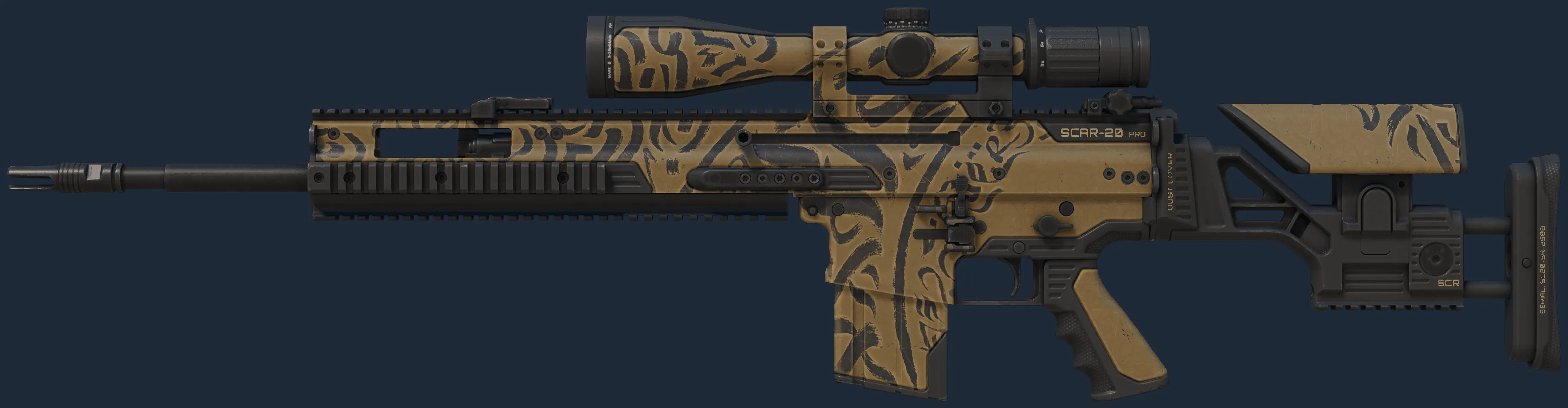 SCAR-20 | Sirocco Script (Minimal Wear) SCAR-20 | Sirocco Script (Minimal Wear)