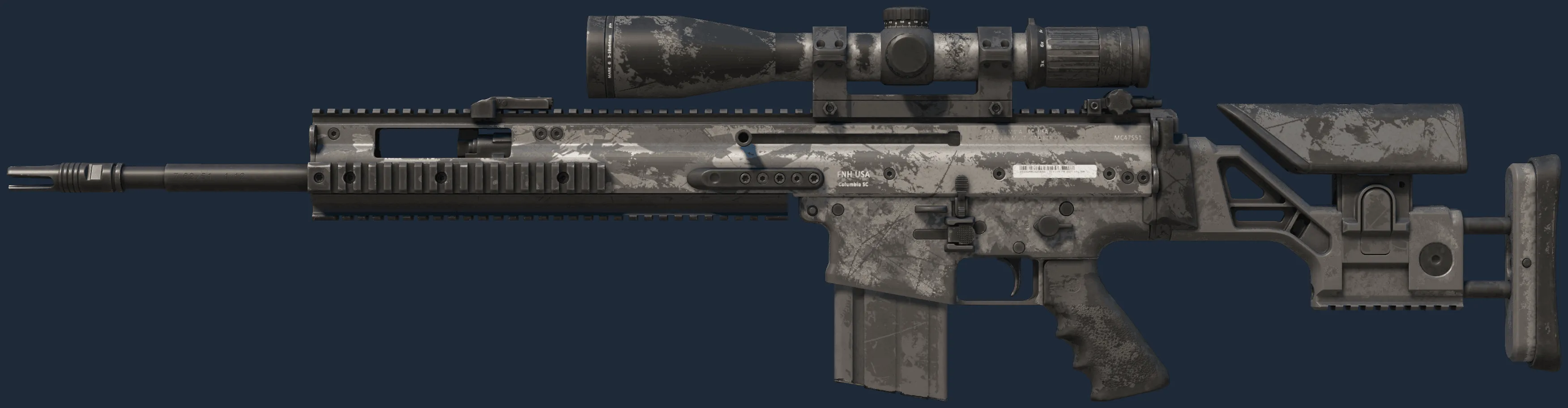 SCAR-20 | Zinc (Battle-Scarred)
