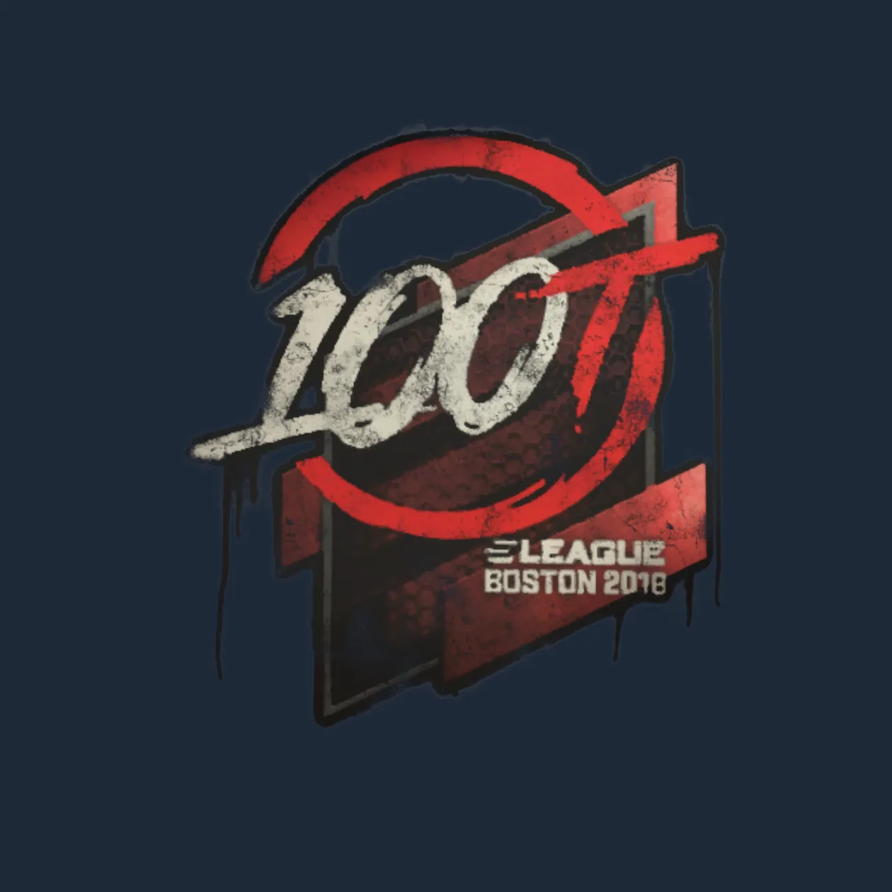 Sealed Graffiti | 100 Thieves | Boston 2018