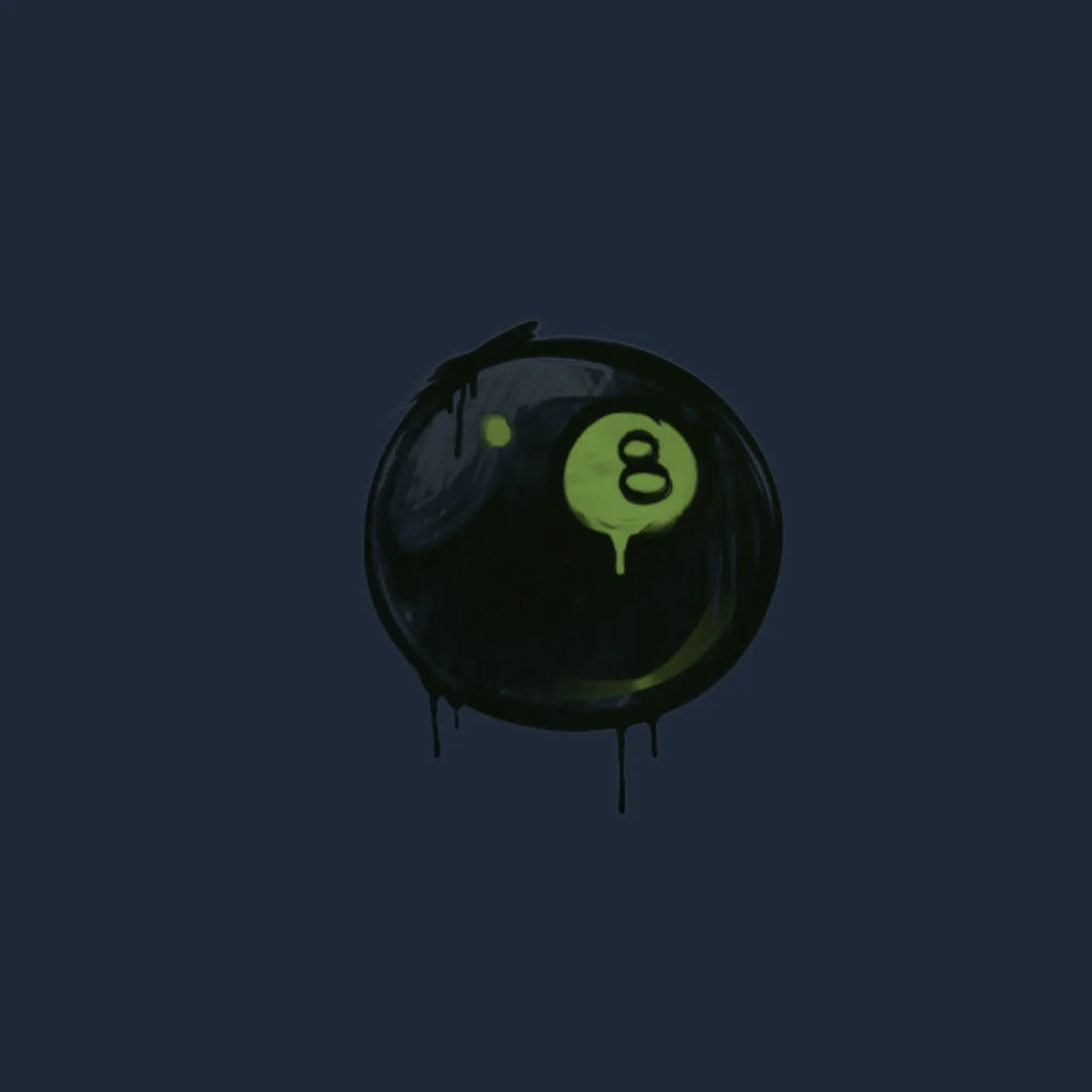 Sealed Graffiti | 8-Ball (Battle Green)