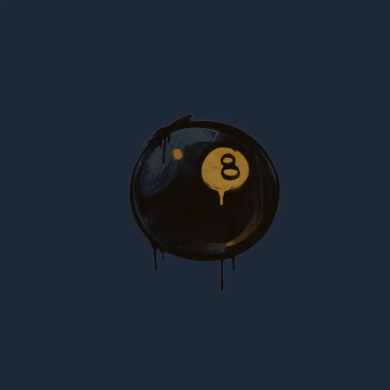 Sealed Graffiti | 8-Ball (Desert Amber)