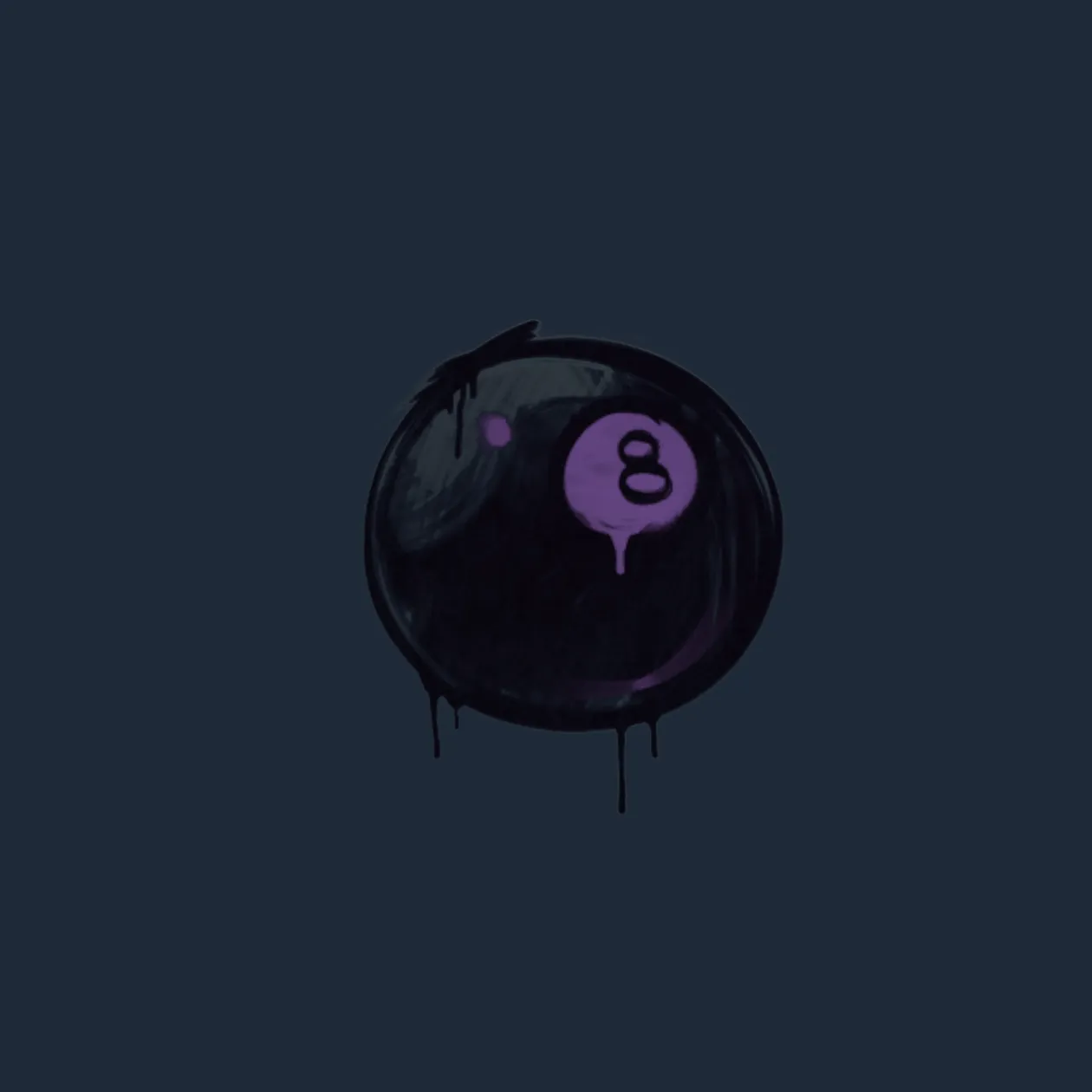 Sealed Graffiti | 8-Ball (Monster Purple)