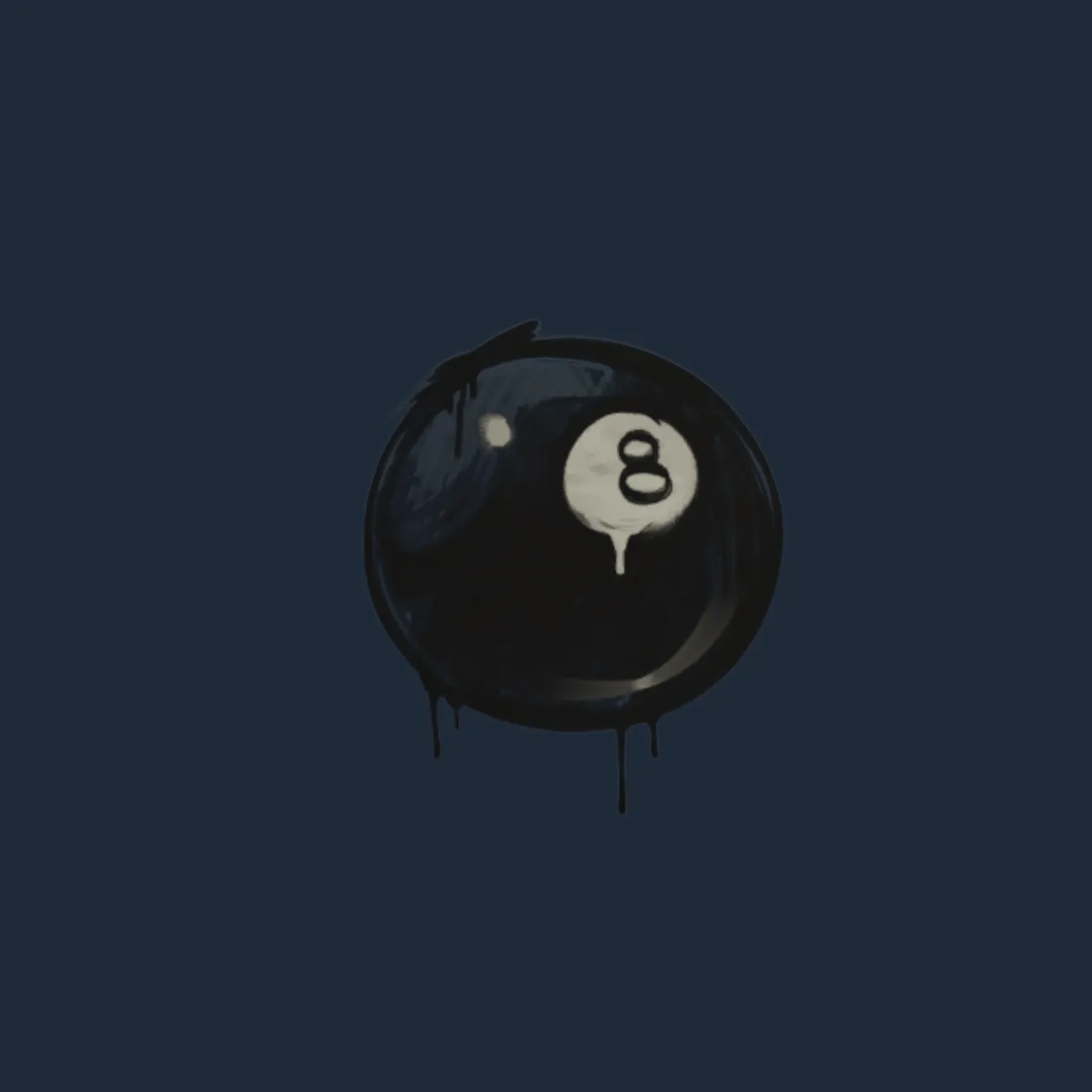 Sealed Graffiti | 8-Ball (Shark White)