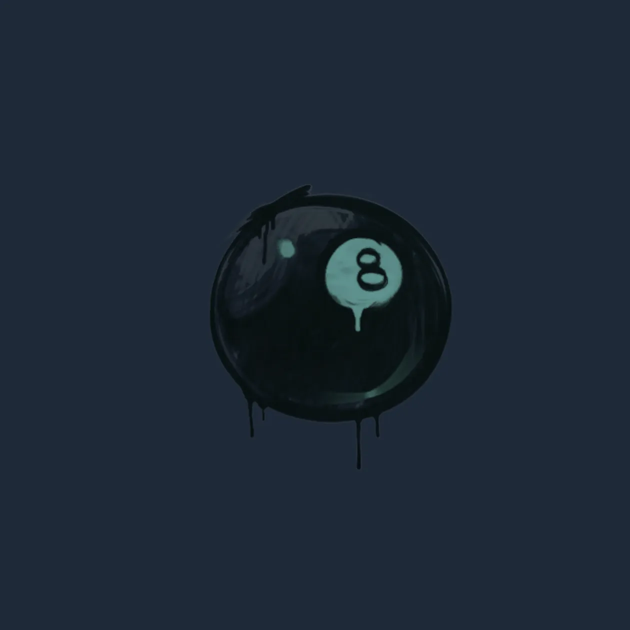 Sealed Graffiti | 8-Ball (Wire Blue)