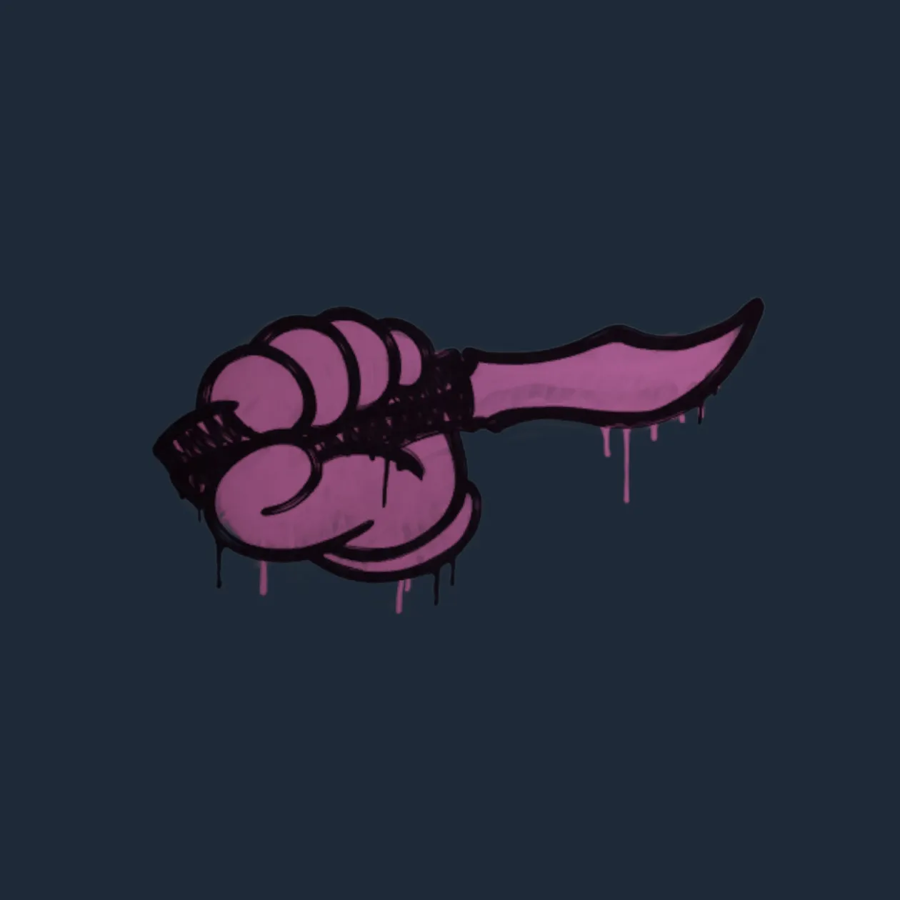 Sealed Graffiti | Backstab (Bazooka Pink)