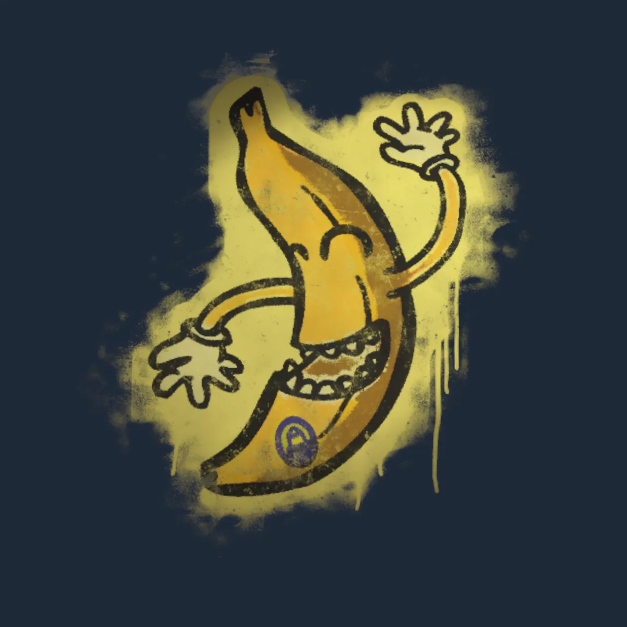 Sealed Graffiti | Banana